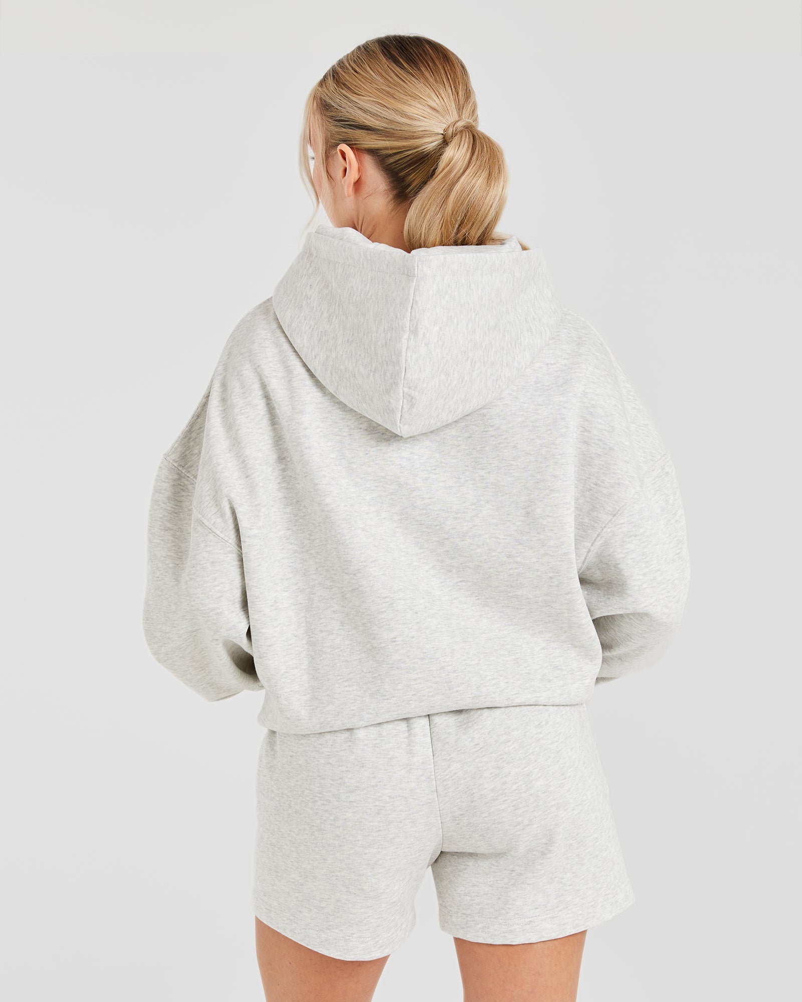 AYBL Club Oversized Hoodie - Grau Marl