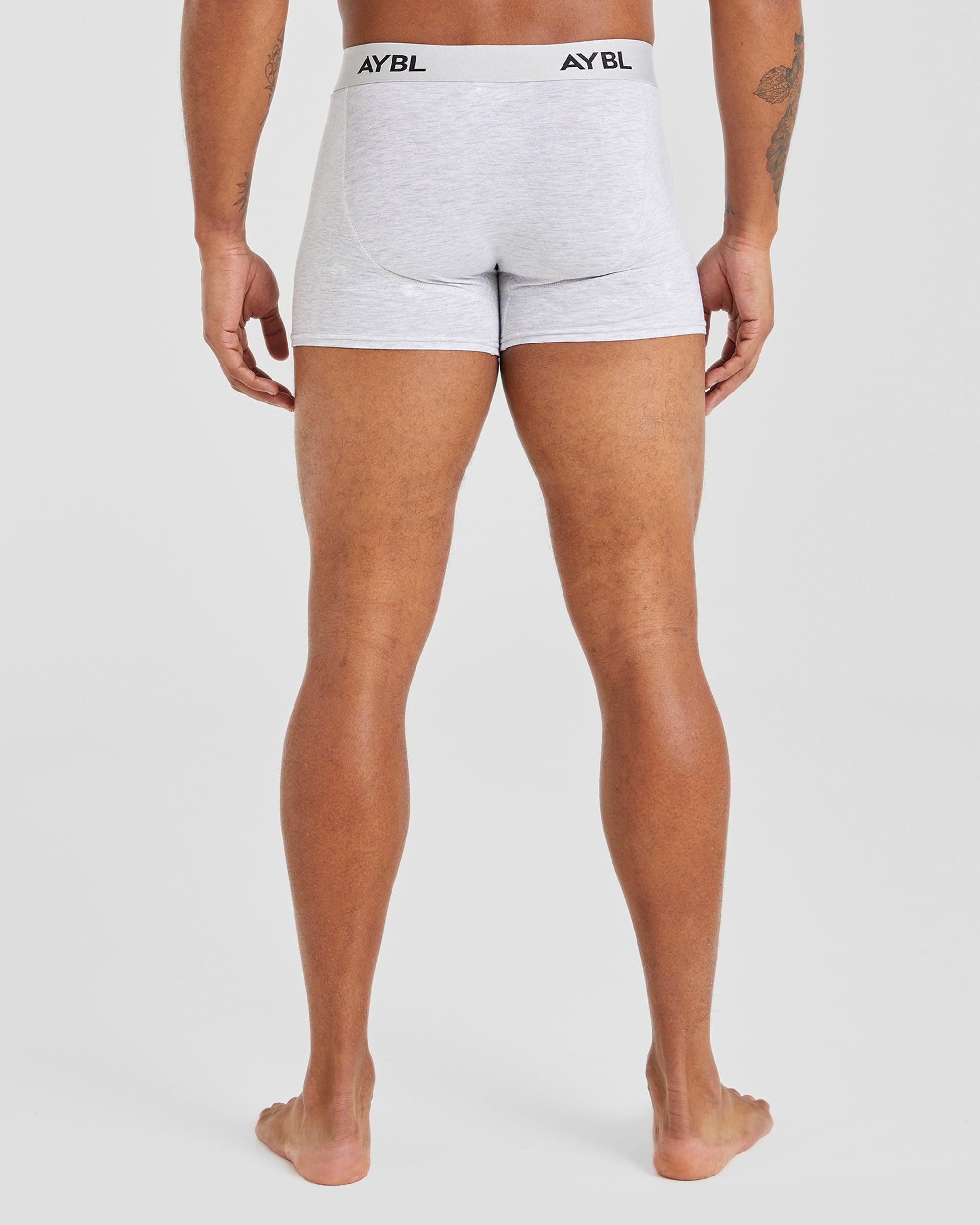 Essential Boxer Trunk (3 pack) - Schwarz/Wei¤/Grau