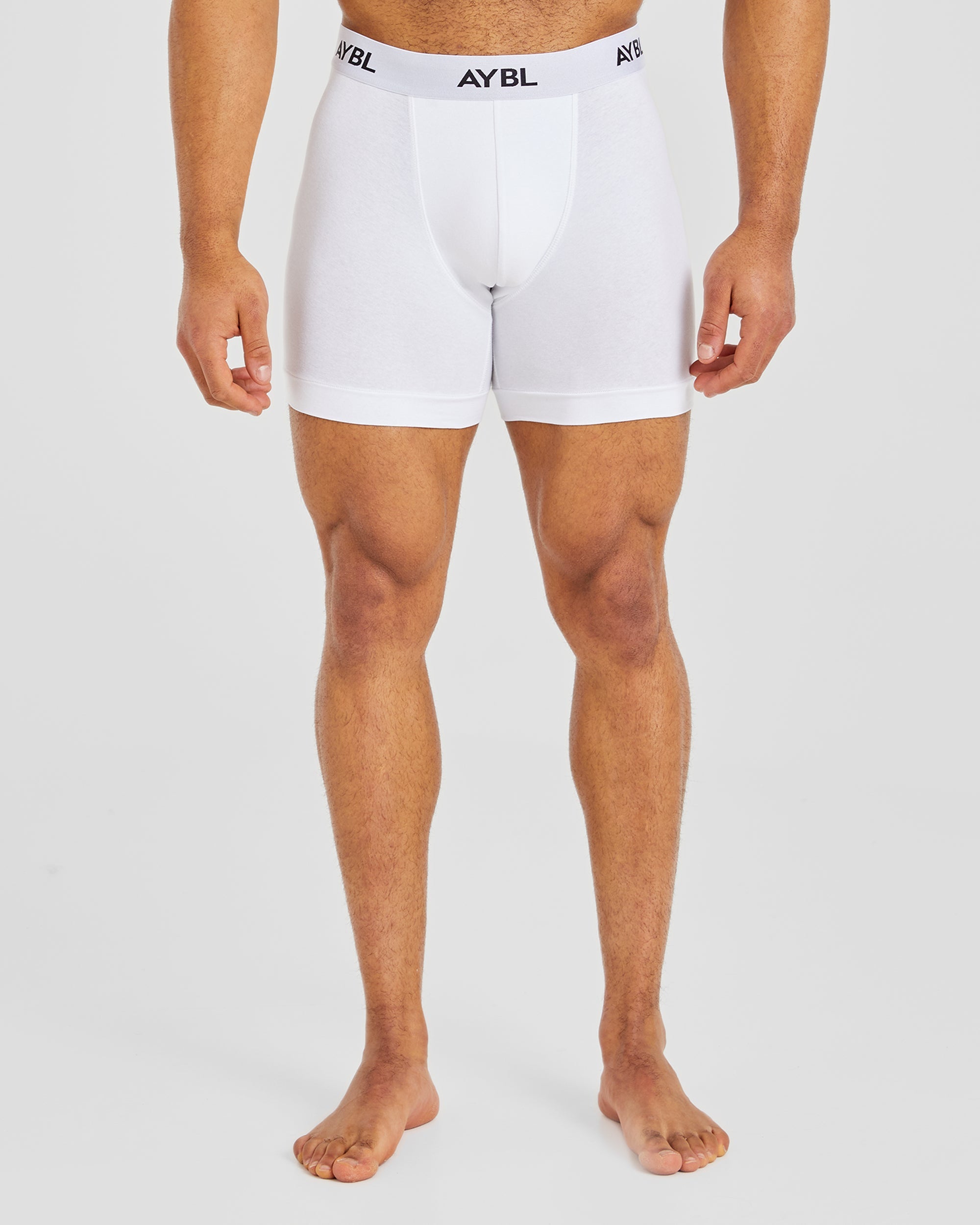 Essential Boxer Brief (3 pack) - Schwarz/Wei¤/Grau
