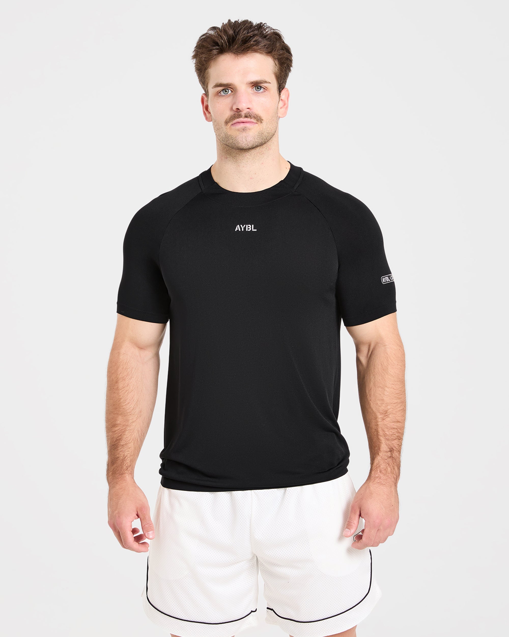 Cam Kissel x Seamless T Shirt - Schwarz