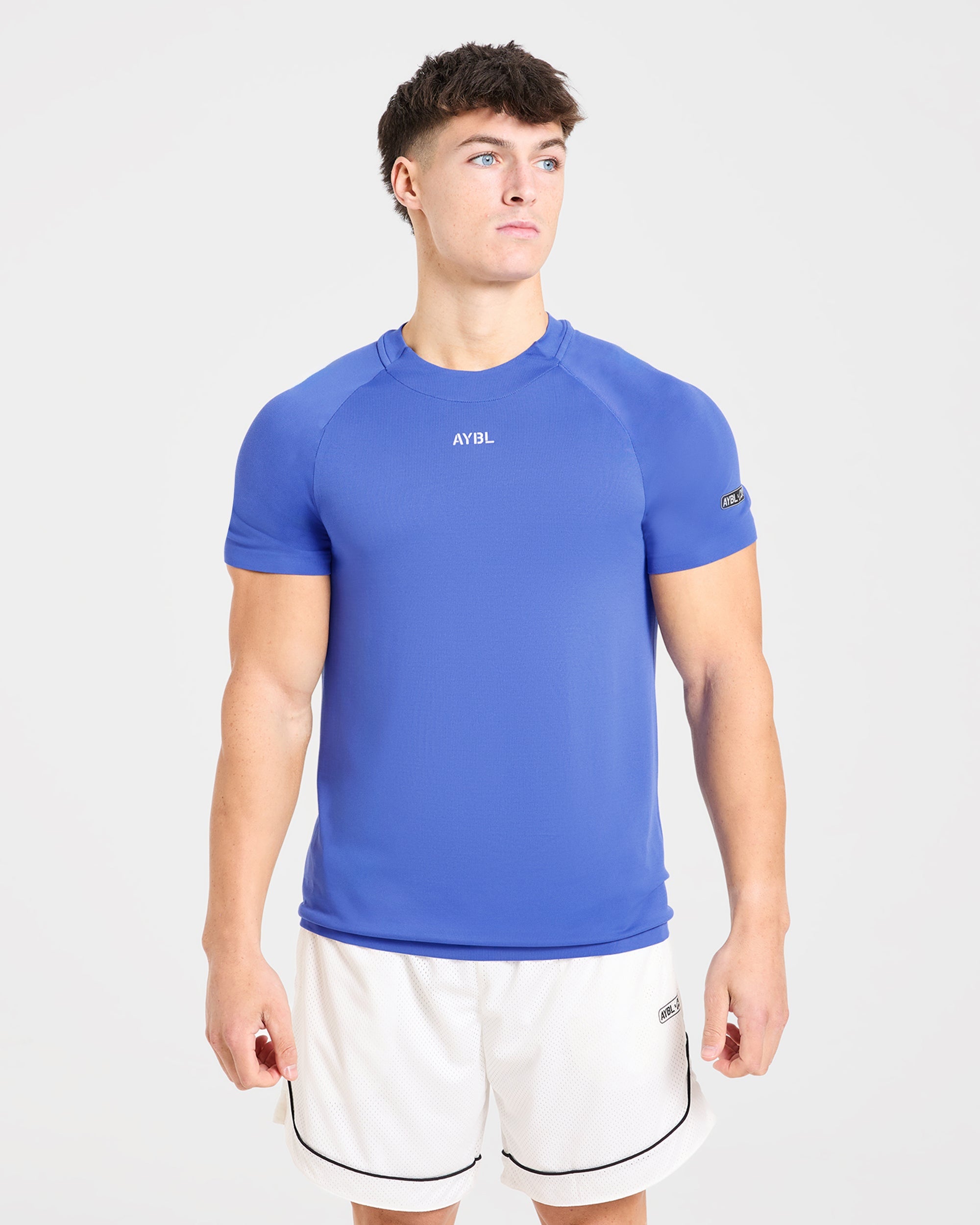Cam Kissel x Seamless T Shirt - Cobalt Blau
