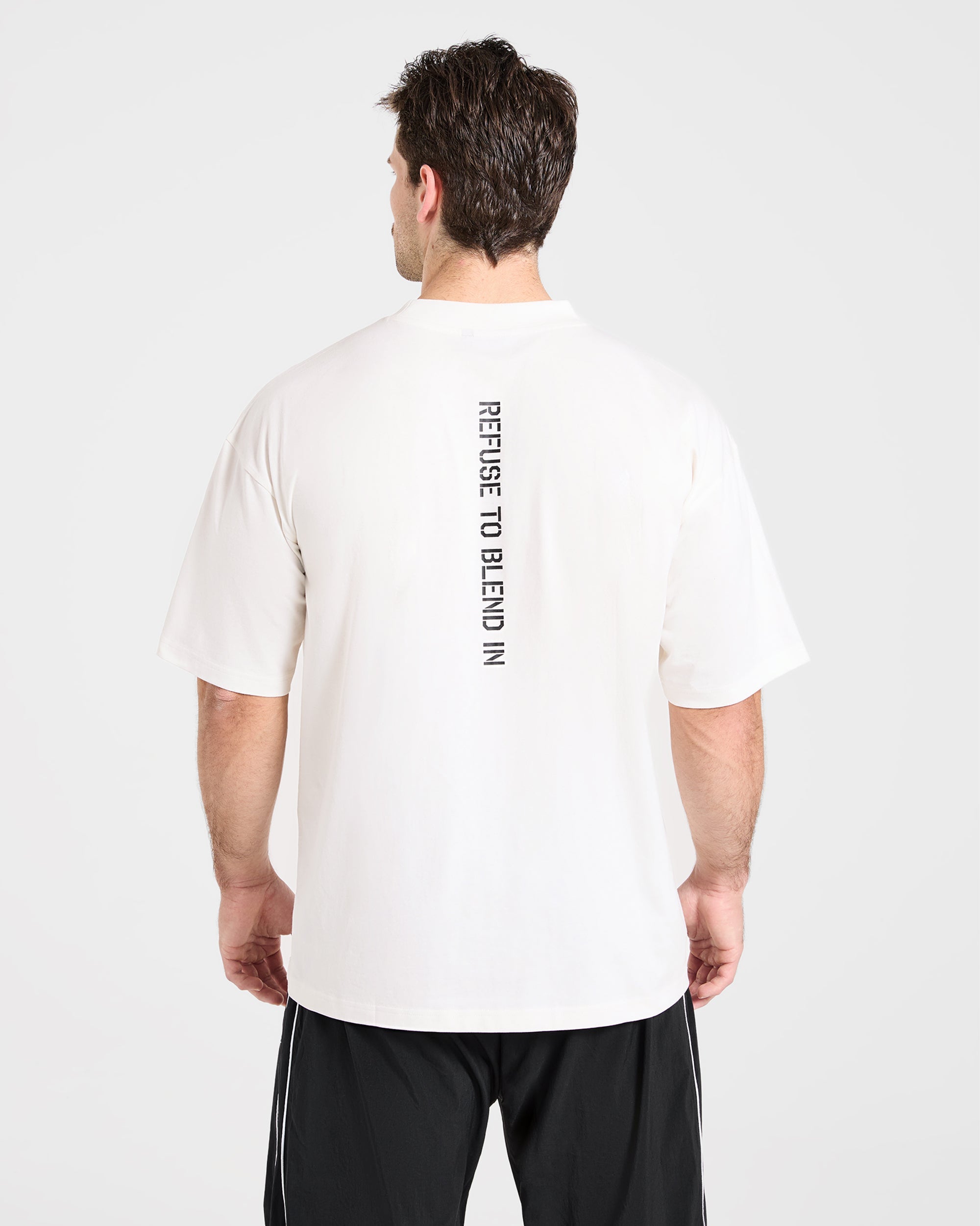 Cam Kissel x Graphic Oversized T Shirt - Off Weiß