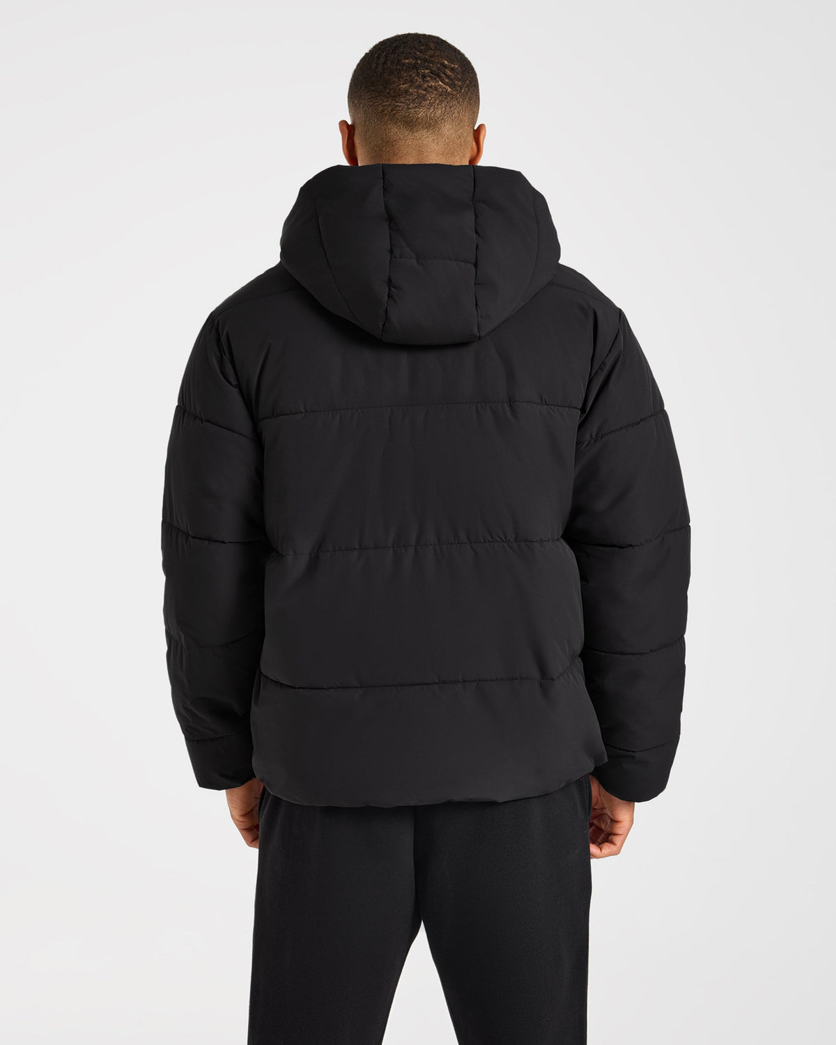 Classic Puffer Coat - Schwarz
