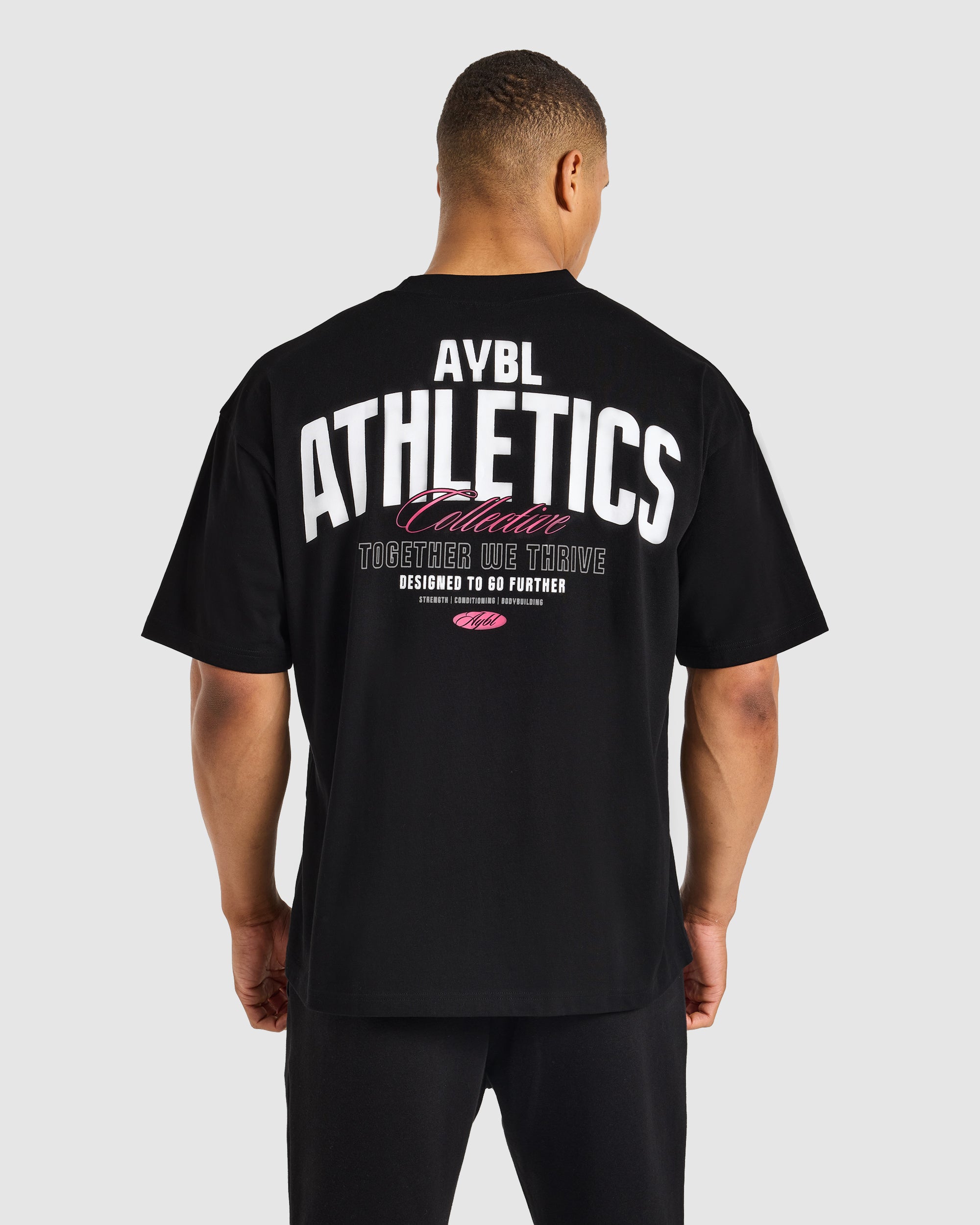 Script Collective Oversized T Shirt - Schwarz