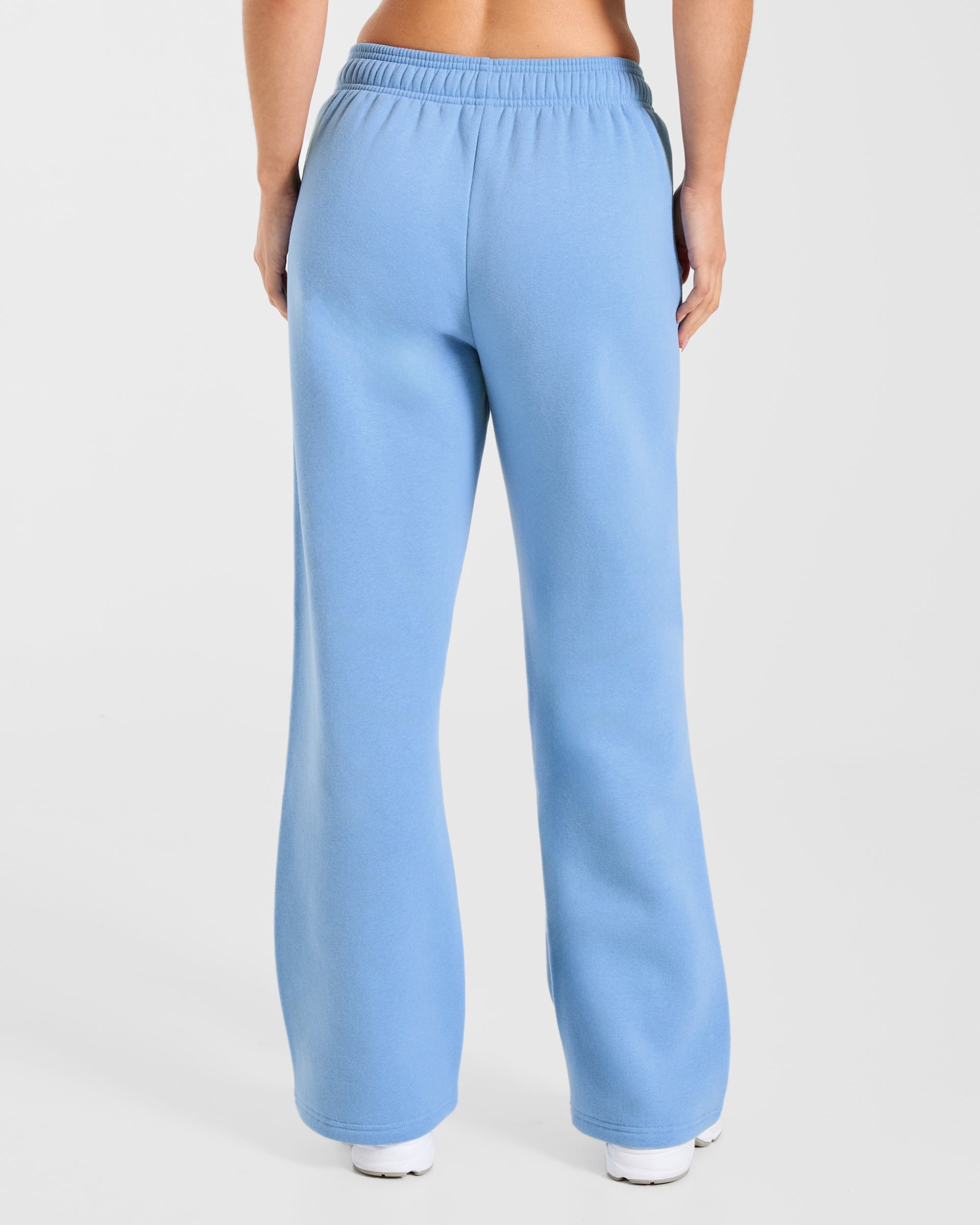 AYBL Club Oversized Straight Leg Joggers - Blau