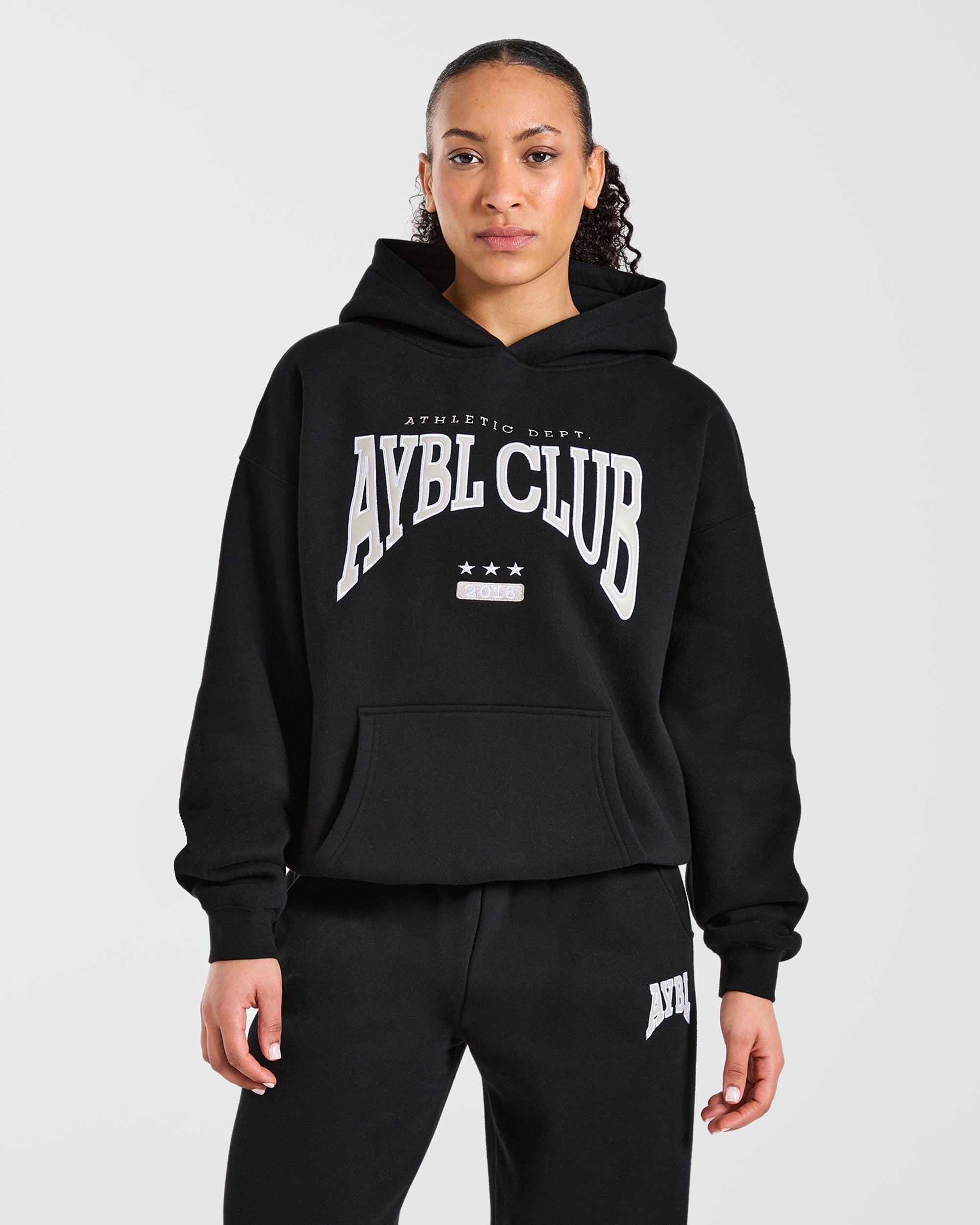AYBL Club Oversized Hoodie - Schwarz