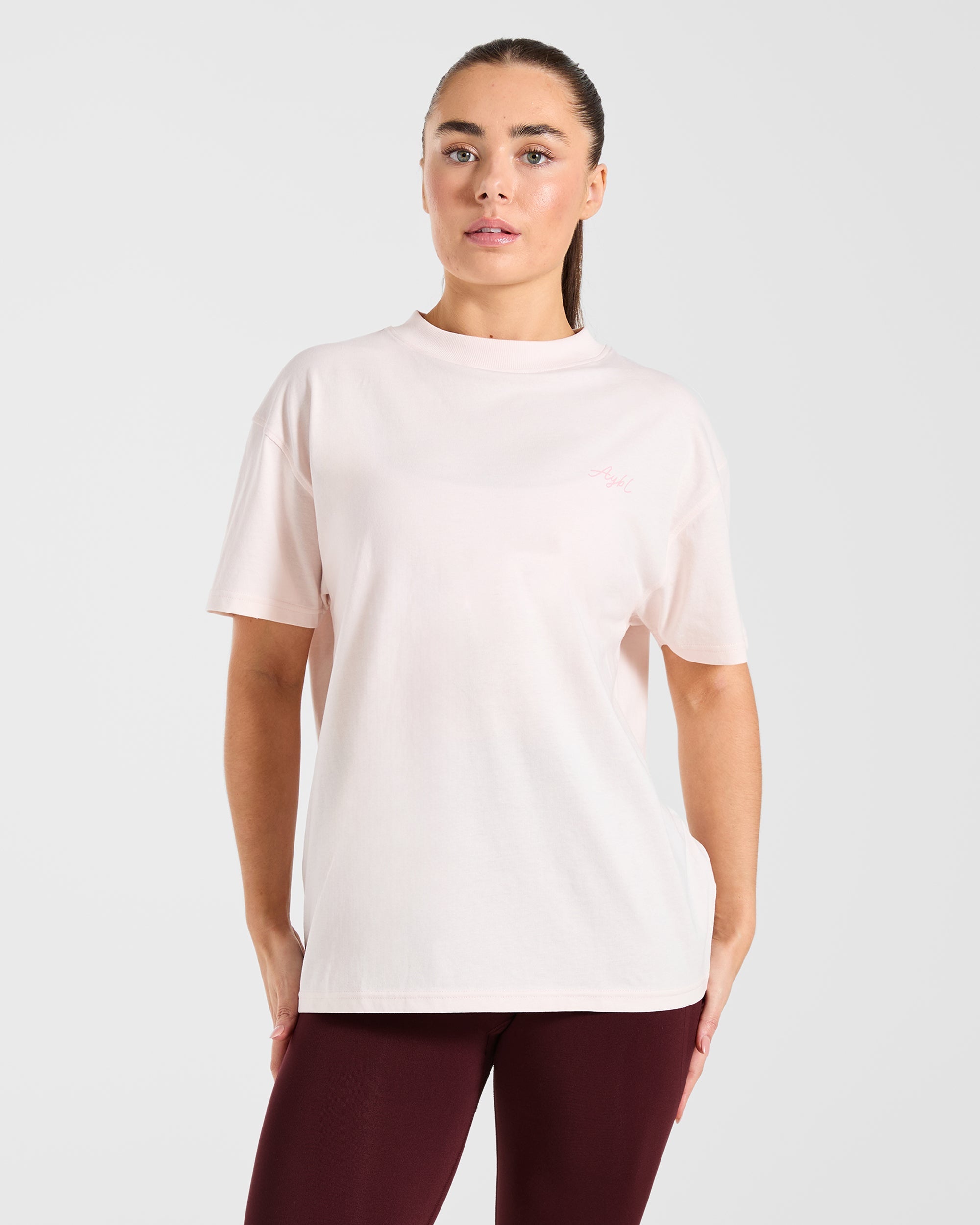 AYBL Studio Oversized T Shirt - Rosa