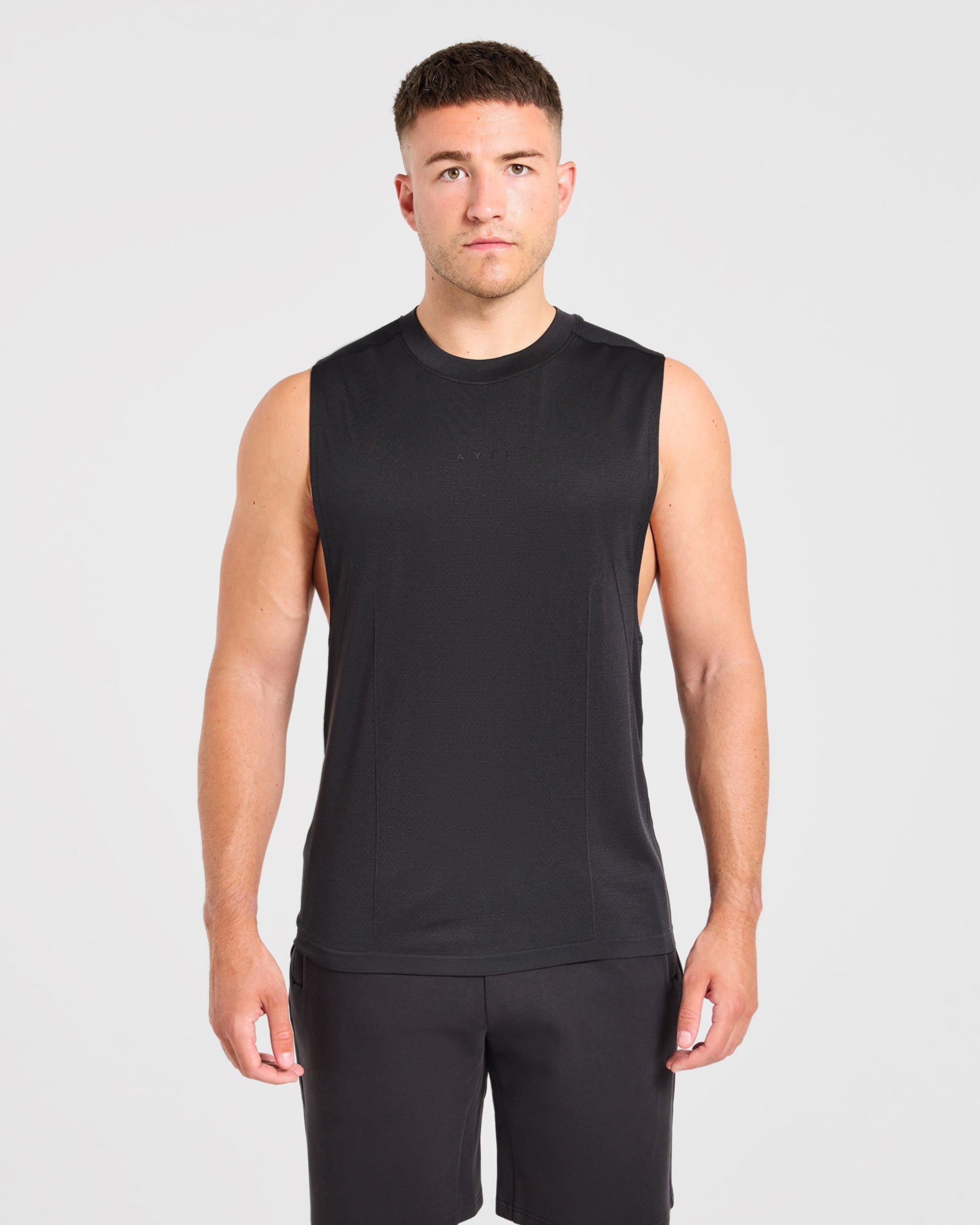 Reinforce Performance Seamless Tank - Schwarz