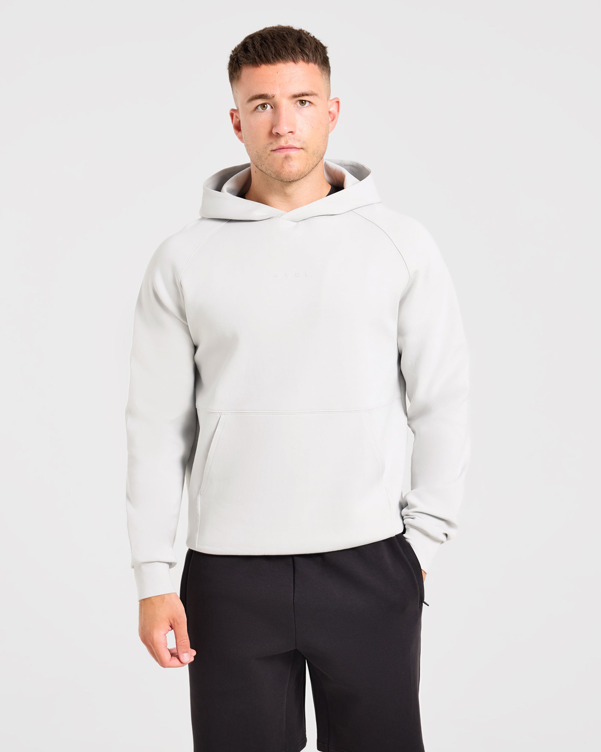 Reinforce Performance Hoodie - Light Stone Grey