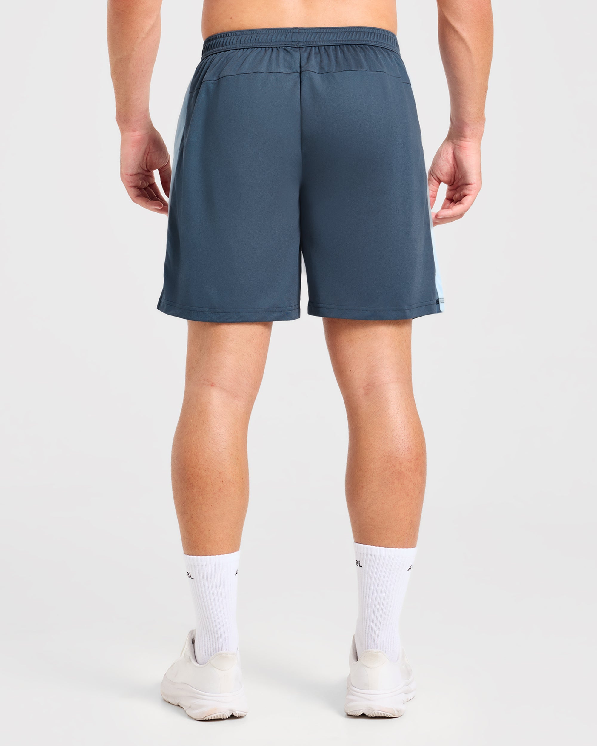 Active Shorts - Muted Navy/Light Blau