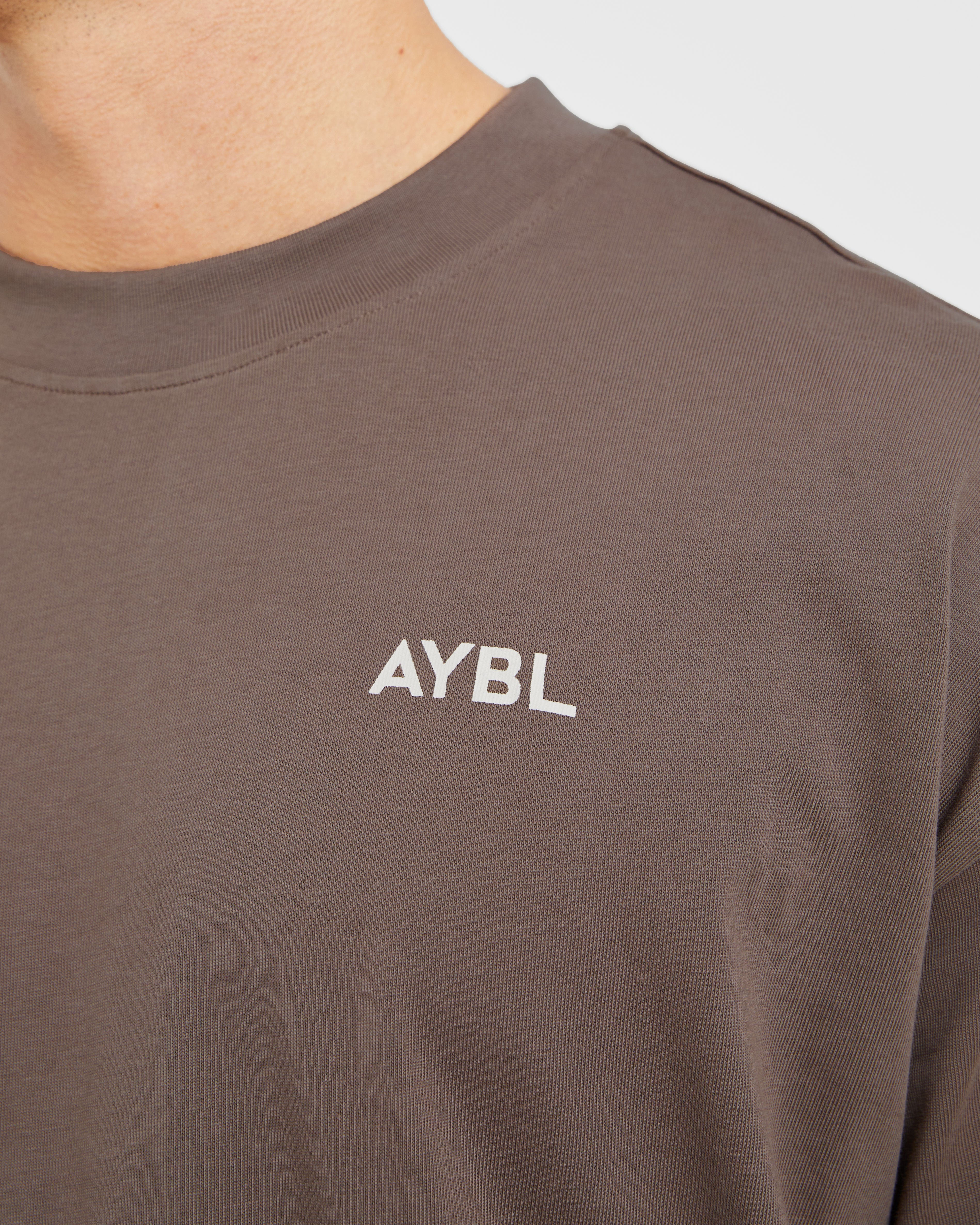 Essential Oversized T Shirt - Braun