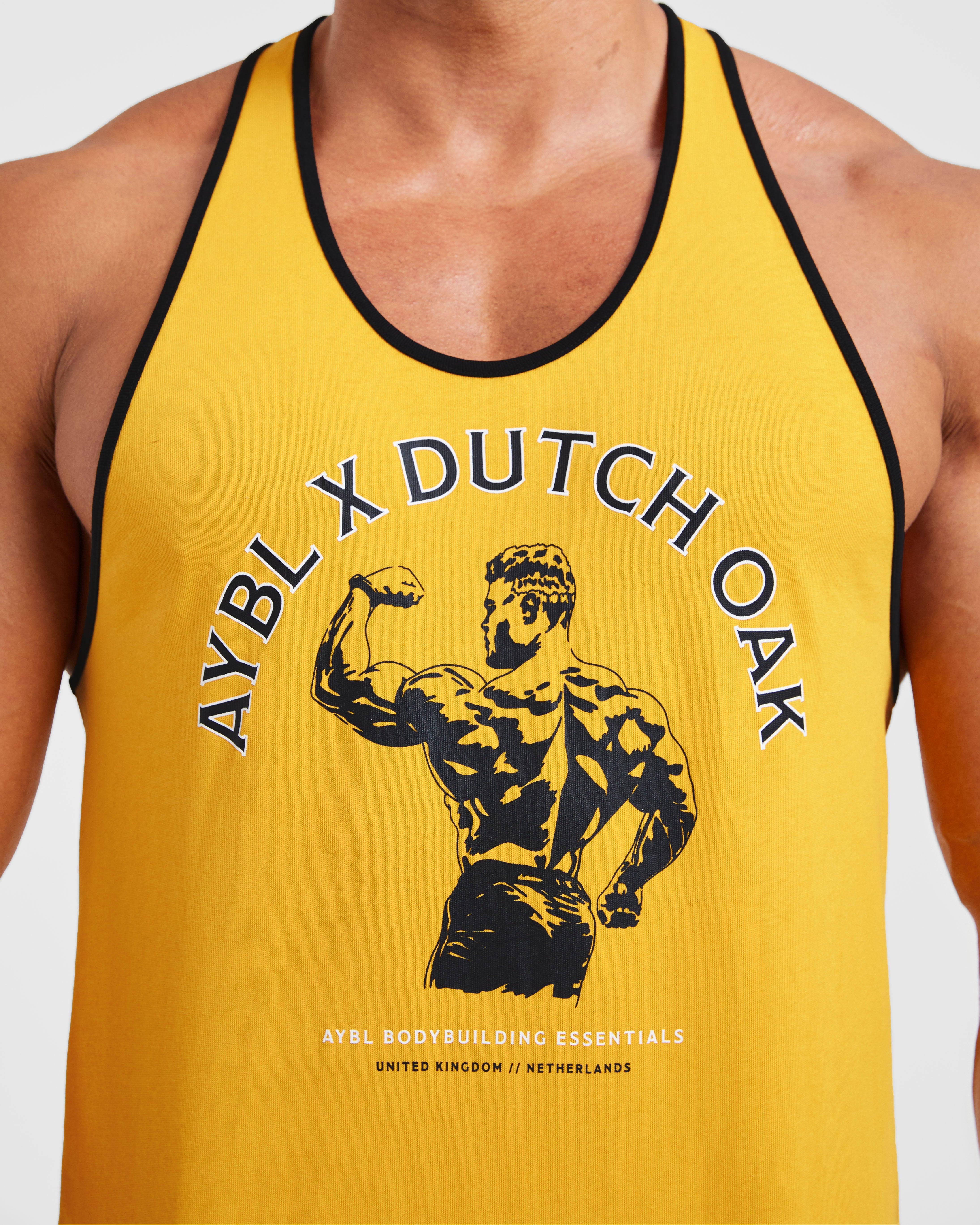 Wesley Vissers X Dutch Oak Stringer - Gelb/Schwarz