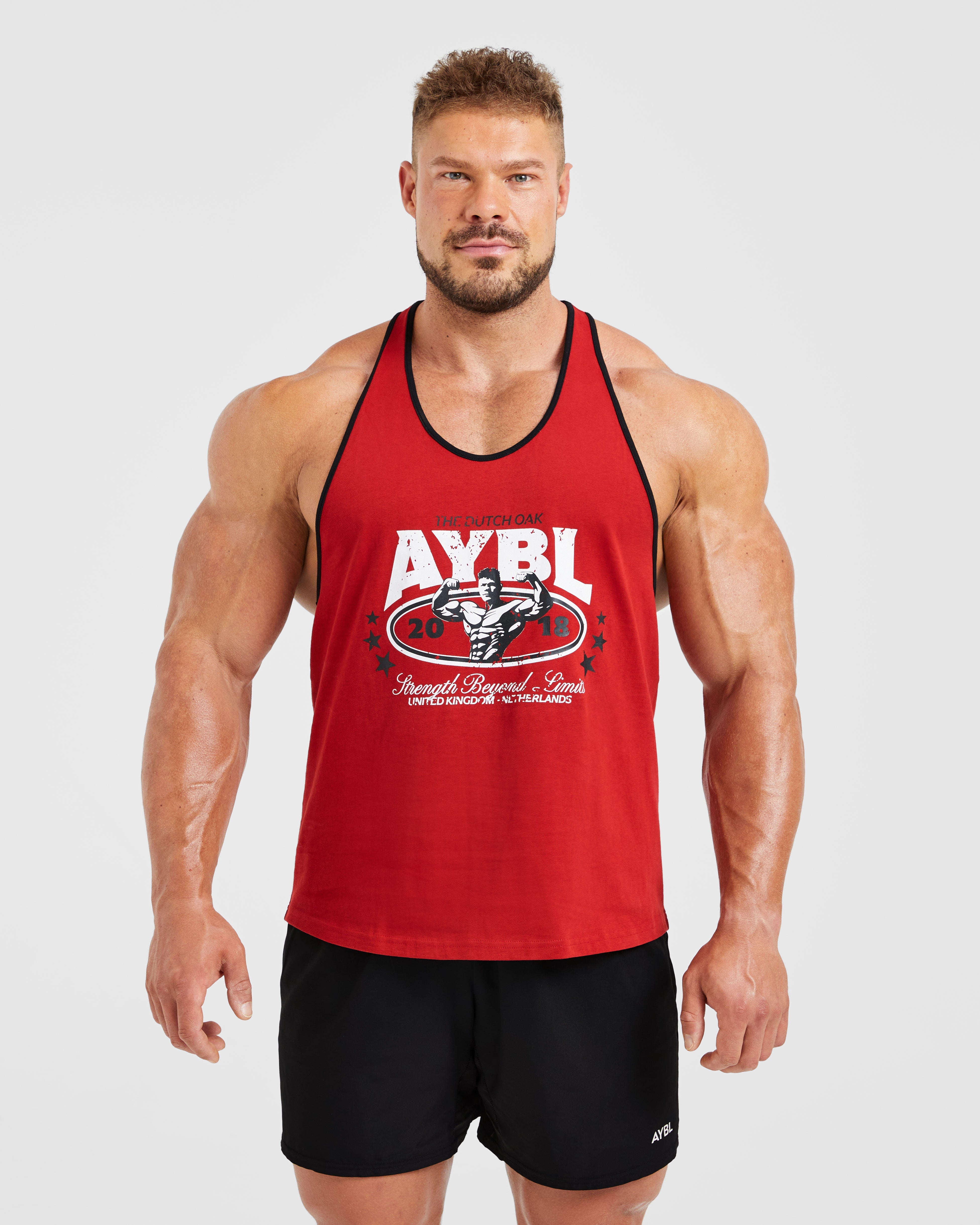 Wesley Vissers X Beyond Limits Stringer - Rot/Schwarz