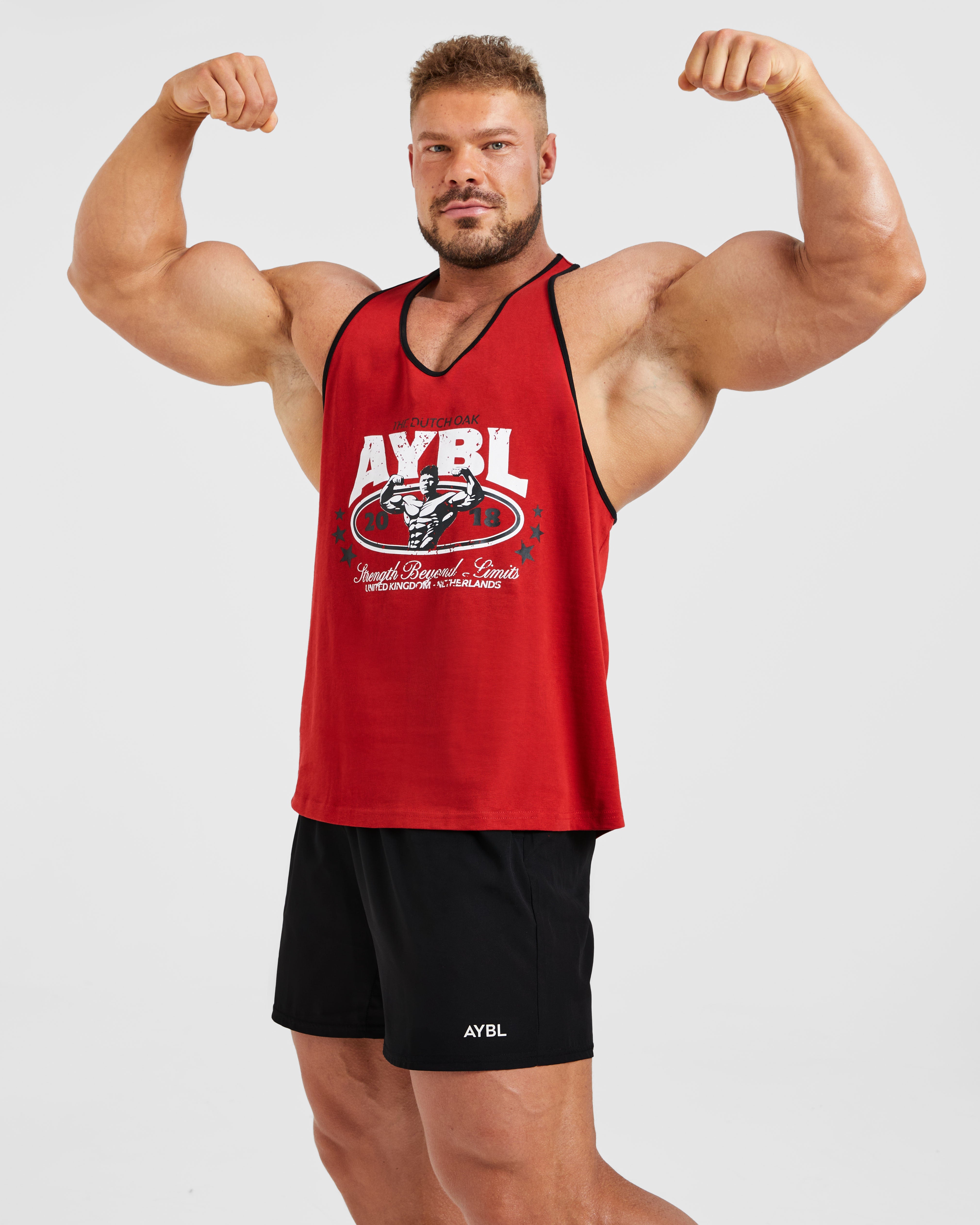 Wesley Vissers X Beyond Limits Stringer - Rot/Schwarz