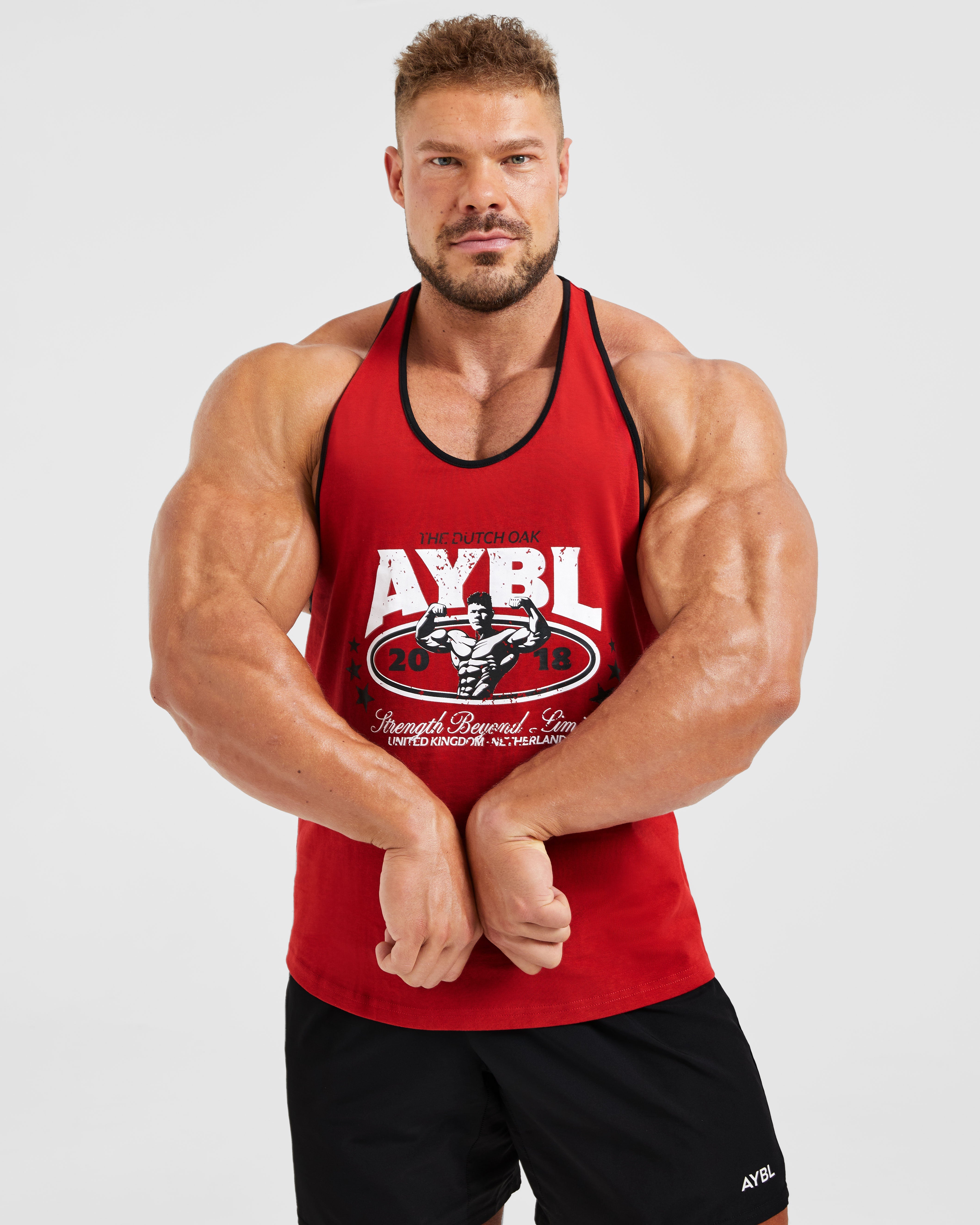 Wesley Vissers X Beyond Limits Stringer - Rot/Schwarz
