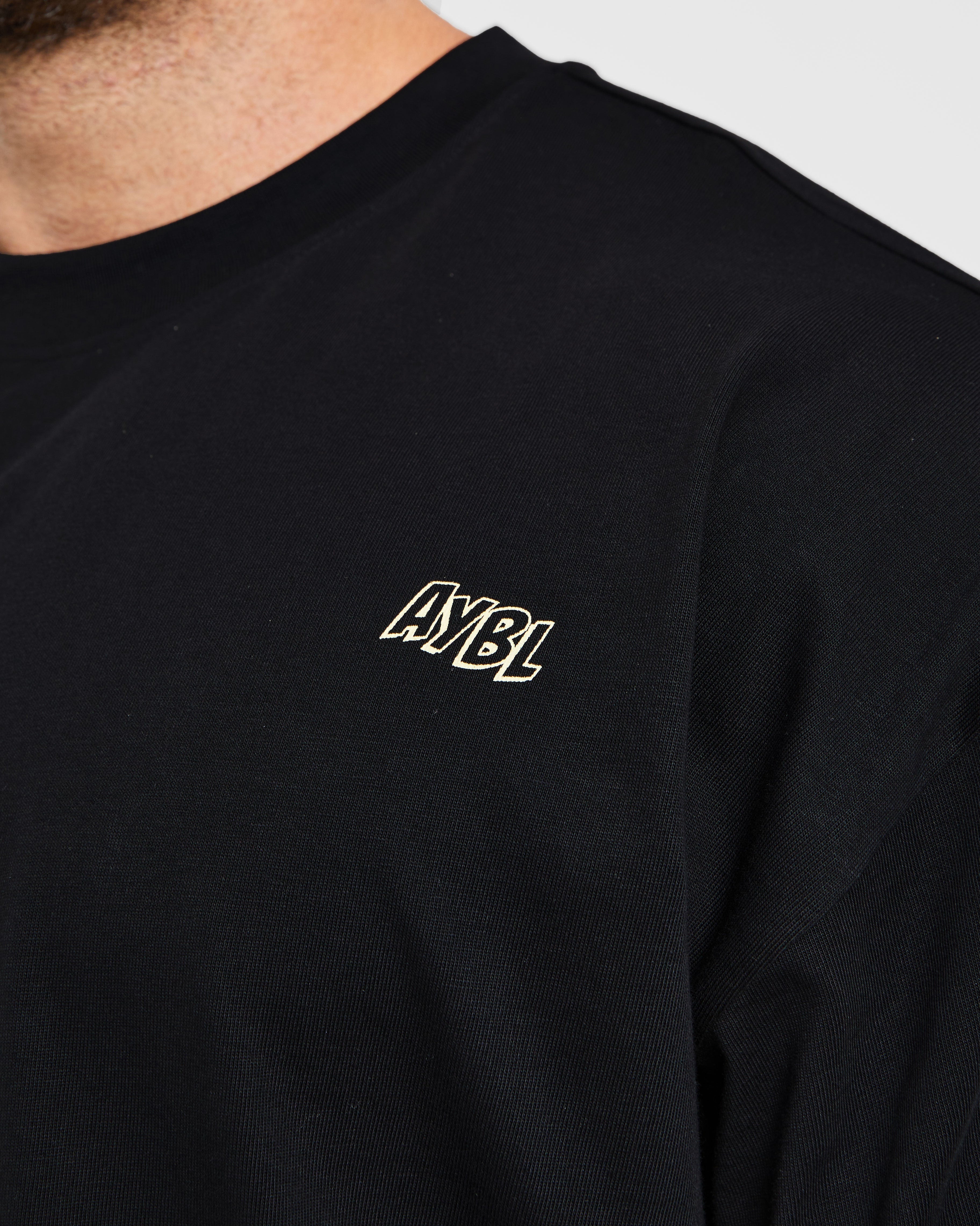 Wesley Vissers X Wheyyy Drip Oversized T Shirt - Schwarz