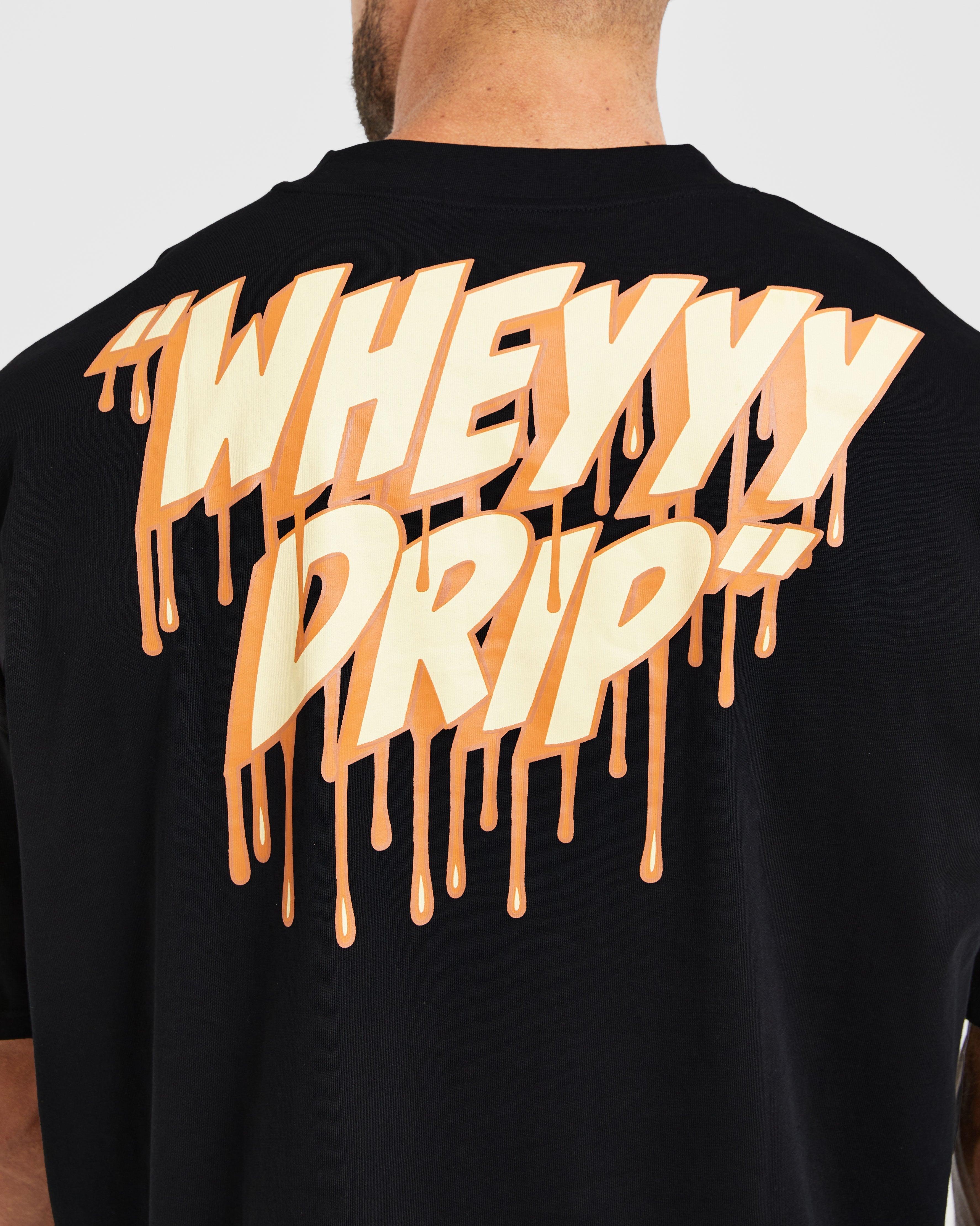 Wesley Vissers X Wheyyy Drip Oversized T Shirt - Schwarz