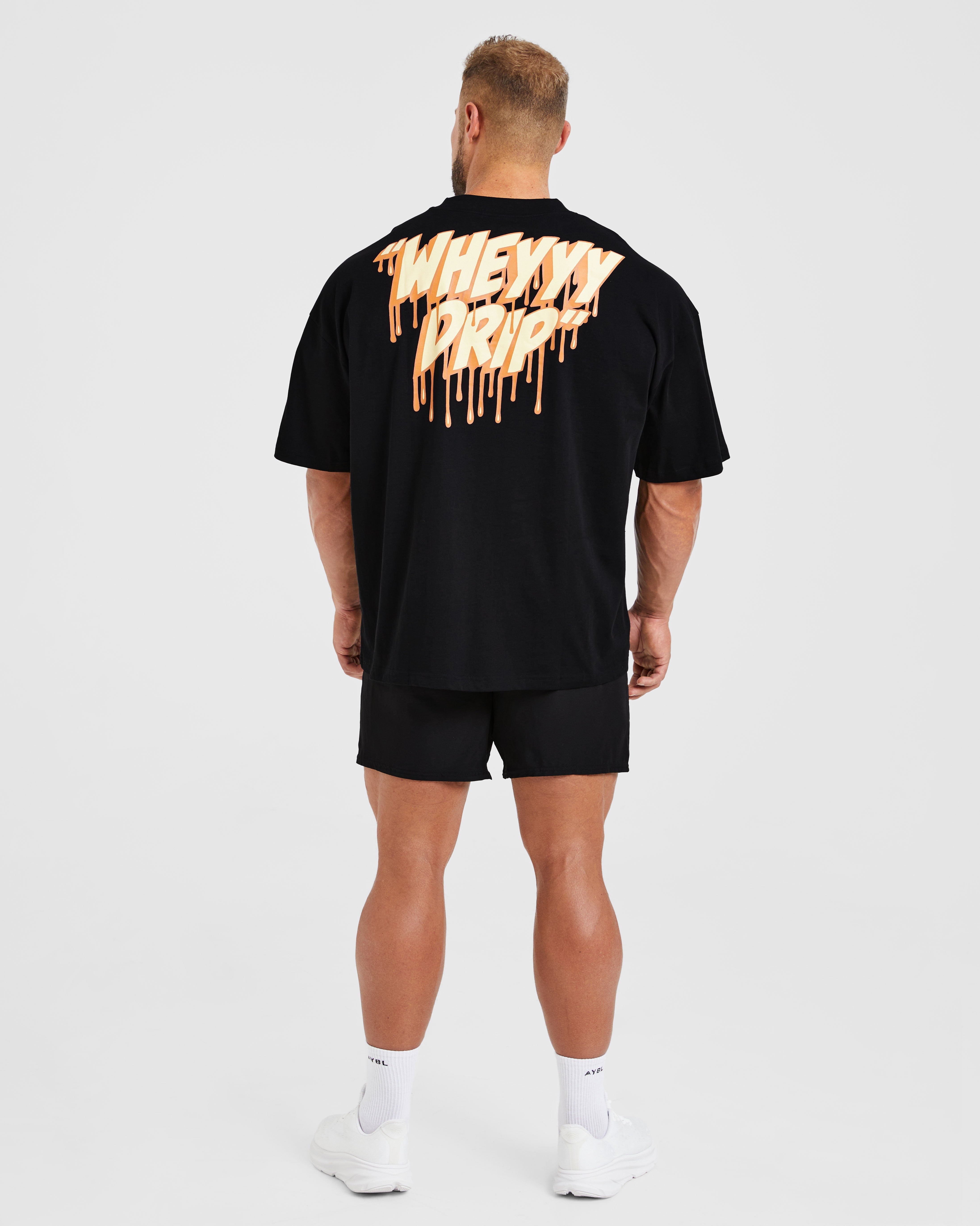 Wesley Vissers X Wheyyy Drip Oversized T Shirt - Schwarz