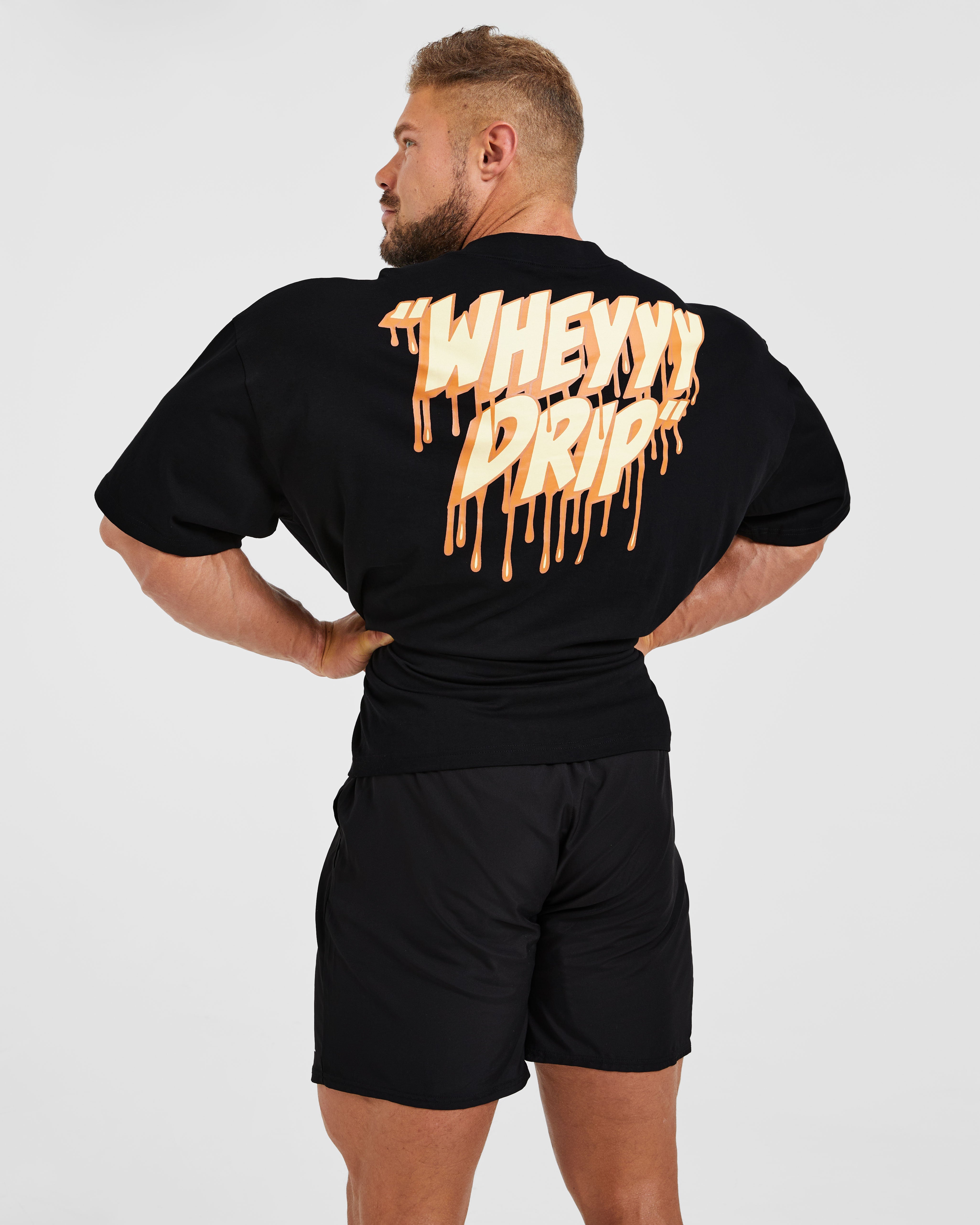 Wesley Vissers X Wheyyy Drip Oversized T Shirt - Schwarz