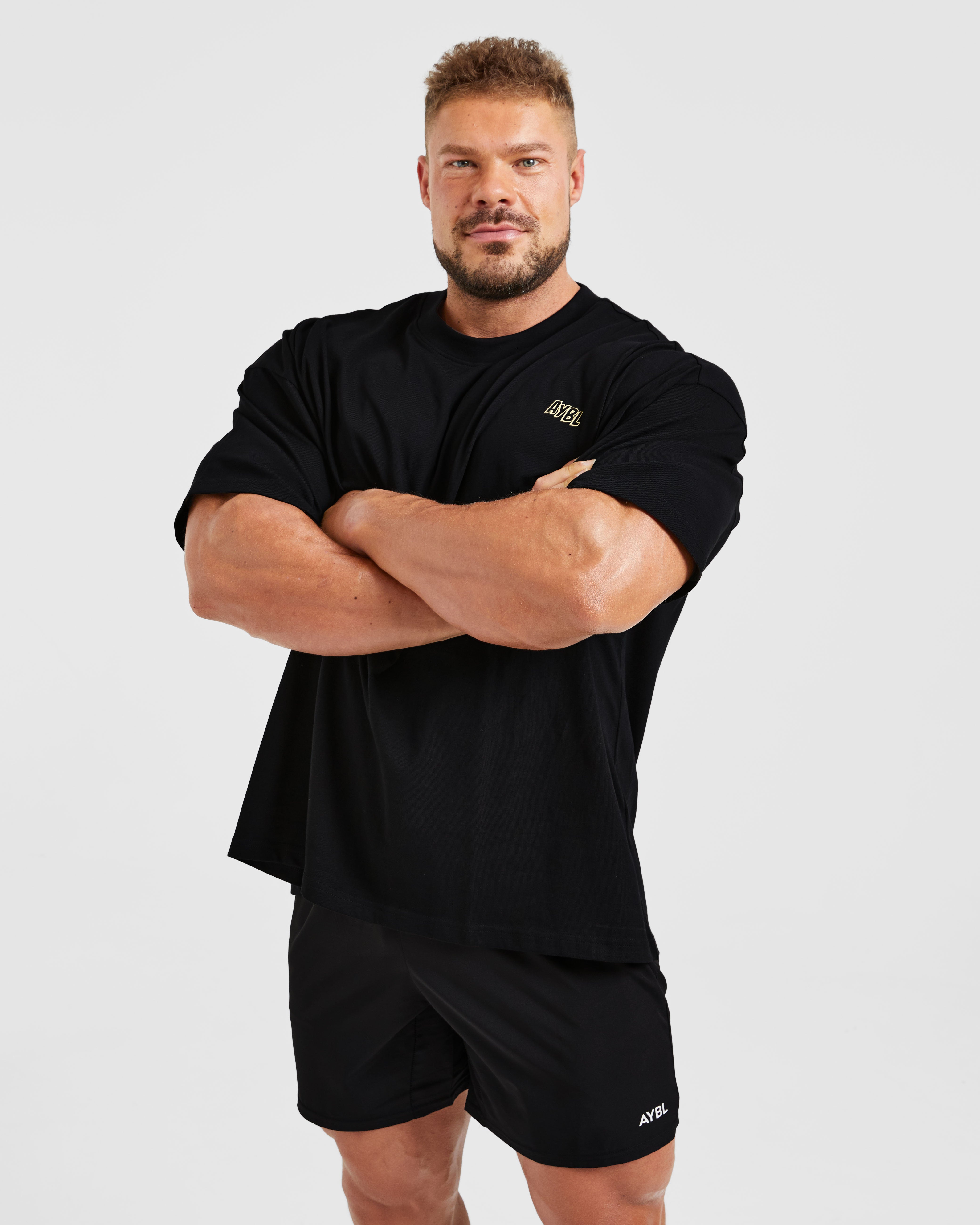 Wesley Vissers X Wheyyy Drip Oversized T Shirt - Schwarz