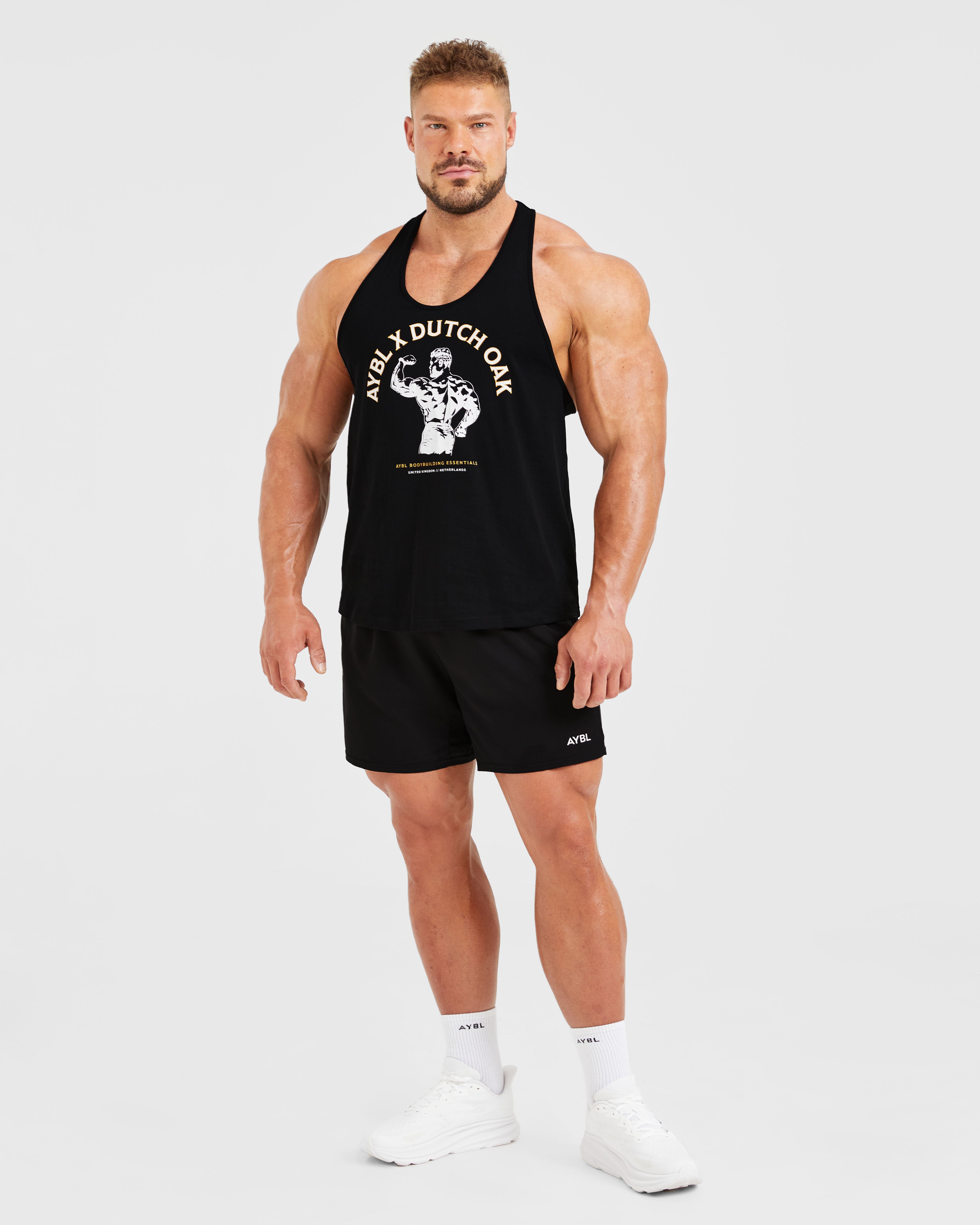 Wesley Vissers X Dutch Oak Stringer - Schwarz/Weiß
