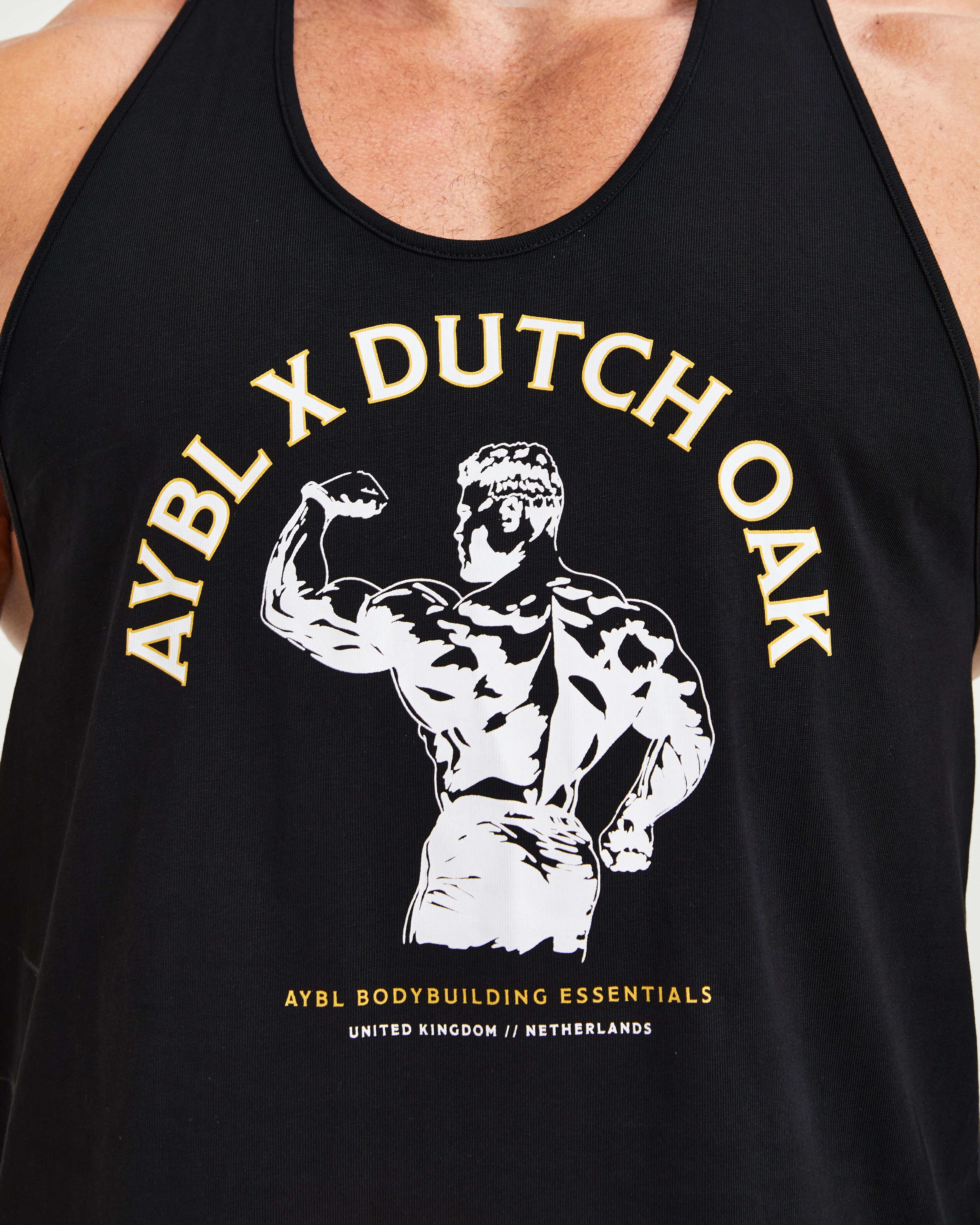 Wesley Vissers X Dutch Oak Stringer - Schwarz/Weiß