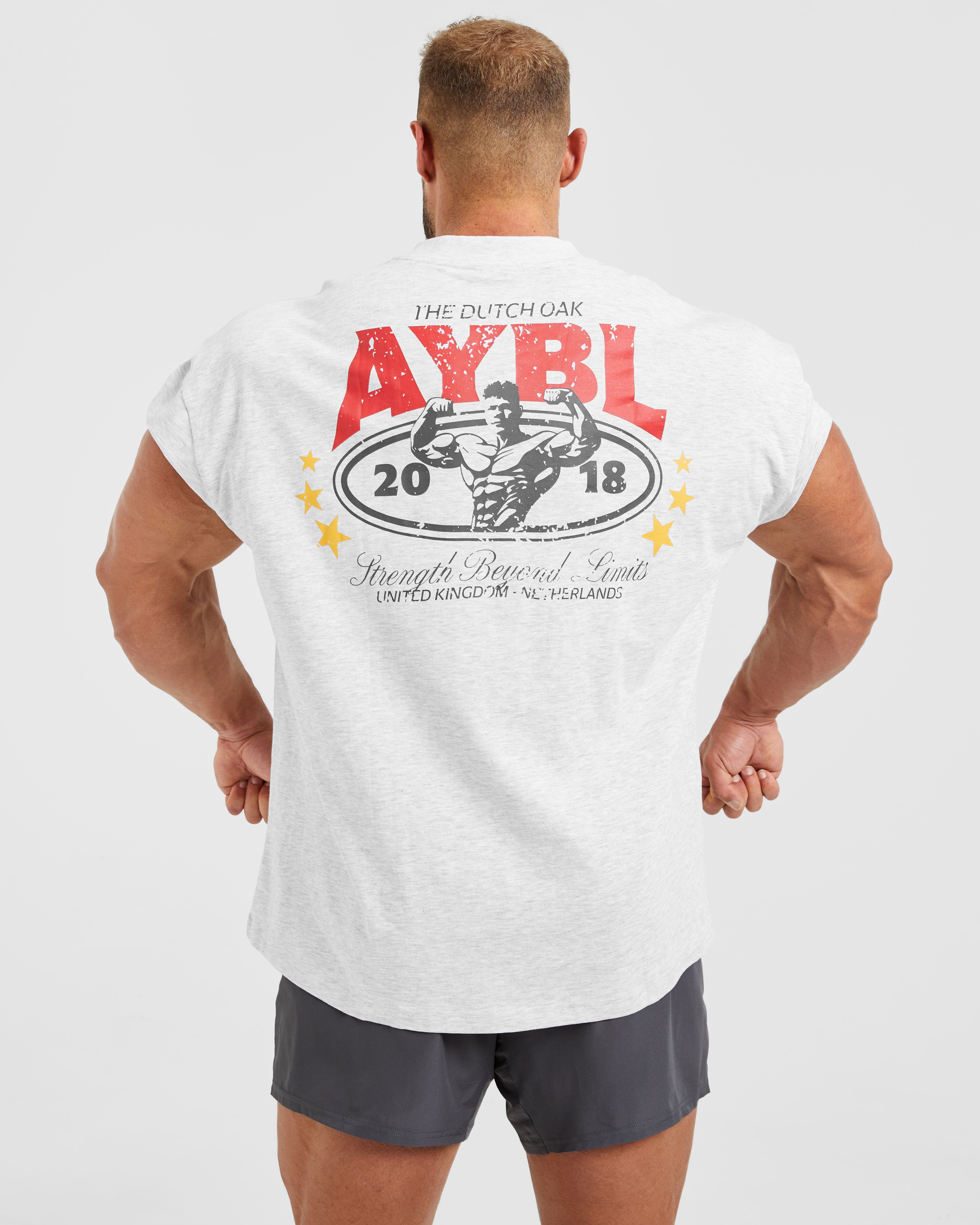 Wesley Vissers X Beyond Limits Oversized T Shirt - Grau Marl