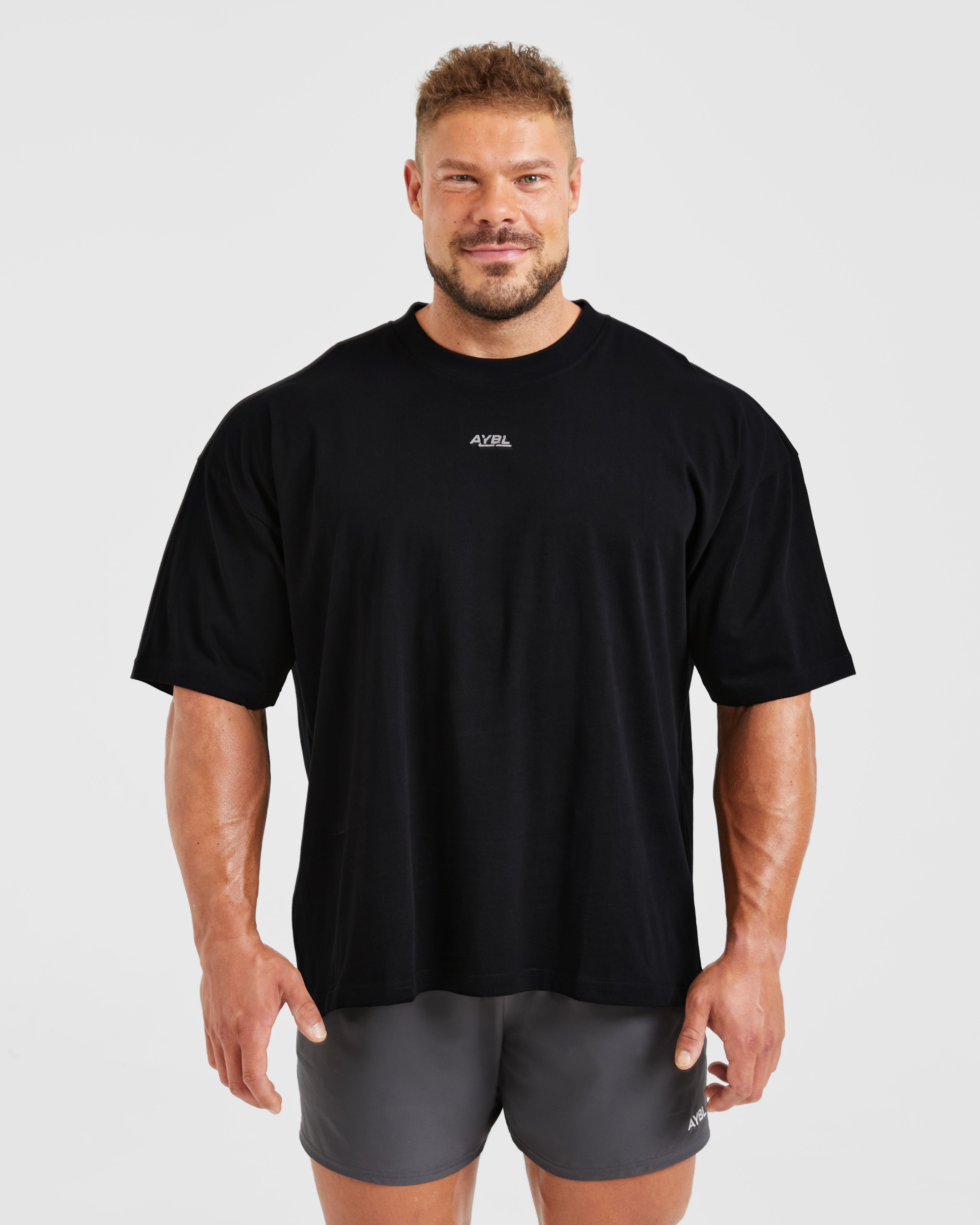 Wesley Vissers X Jacked Reacher Oversized T Shirt - Schwarz