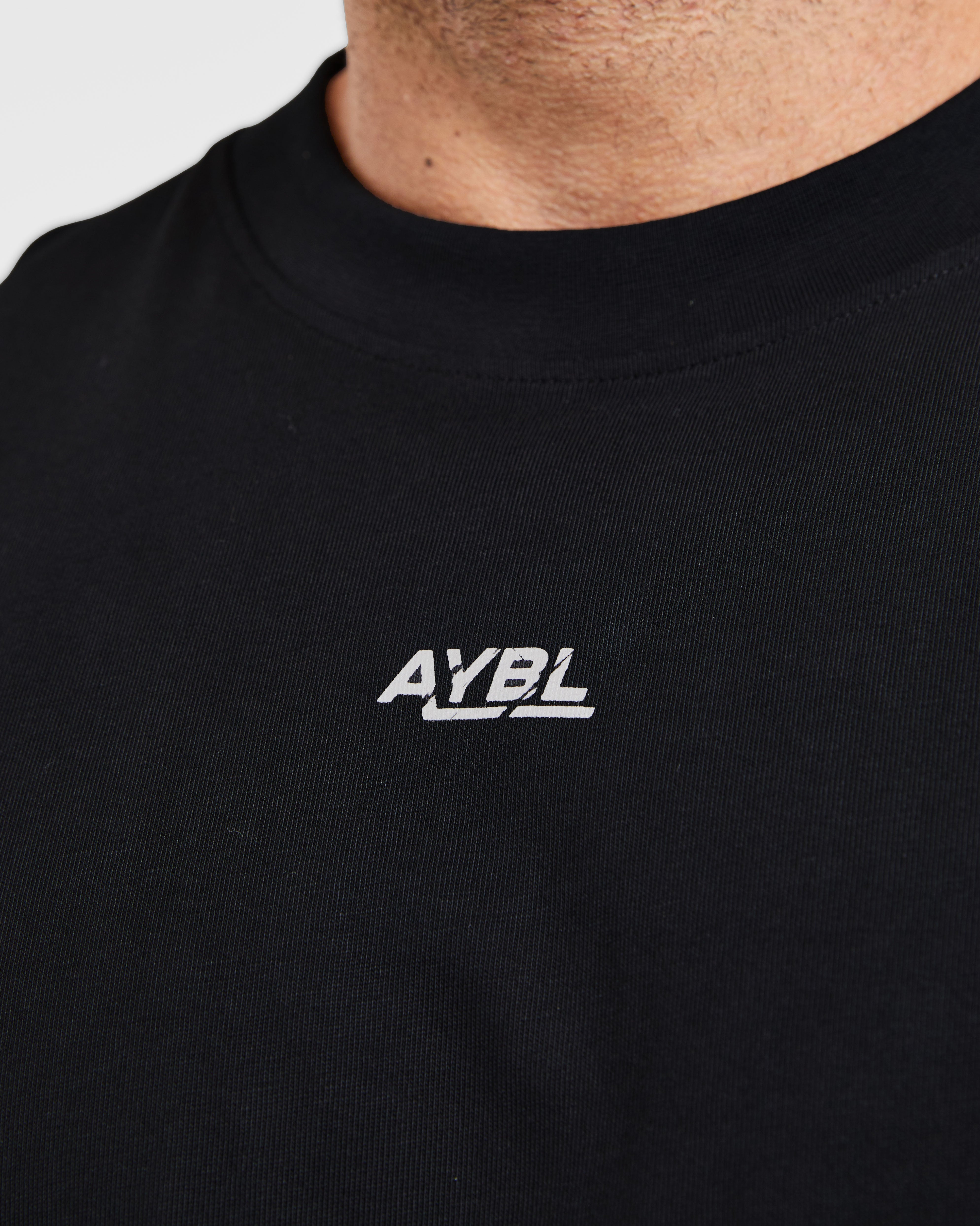 Wesley Vissers X Jacked Reacher Oversized T Shirt - Schwarz