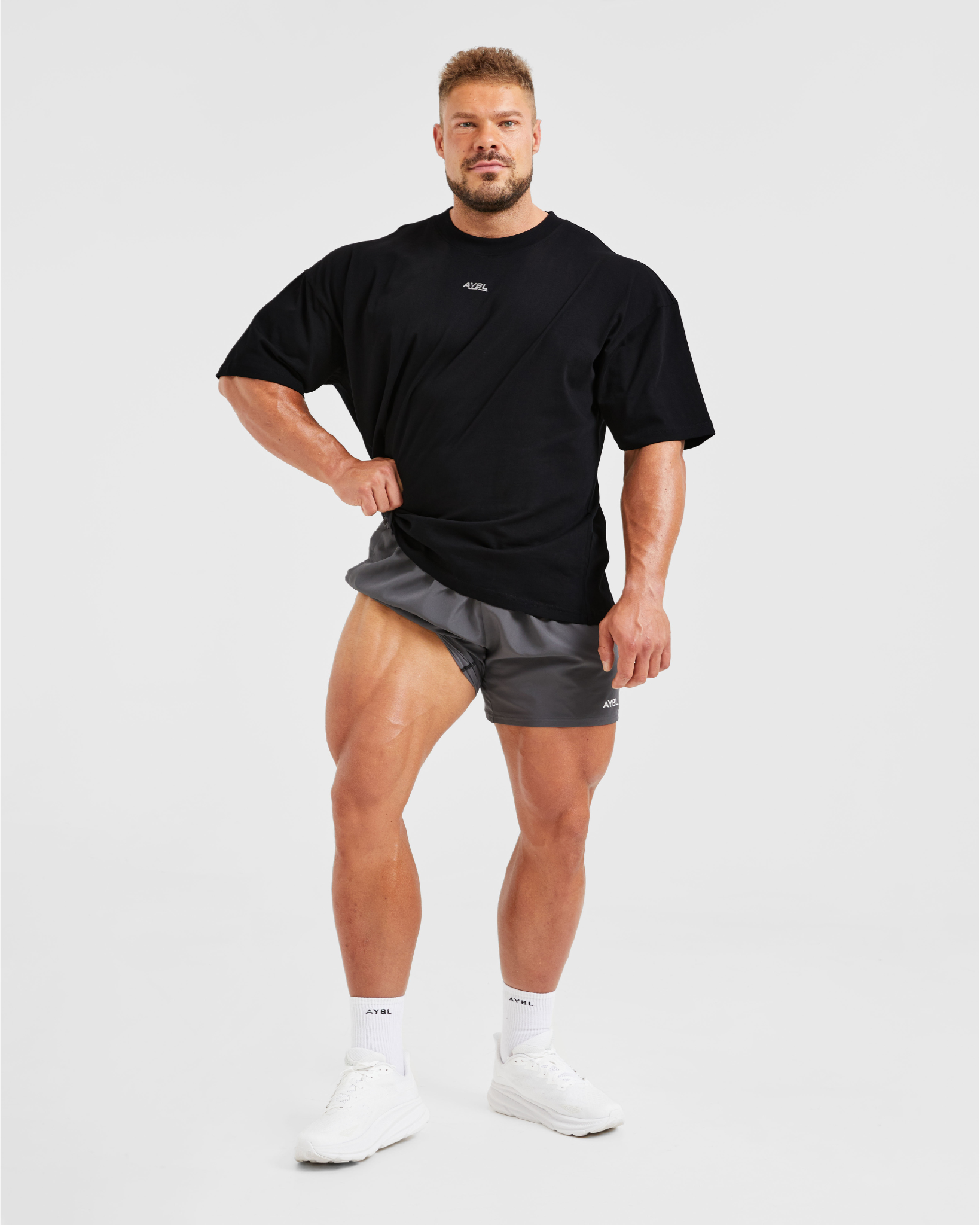Wesley Vissers X Jacked Reacher Oversized T Shirt - Schwarz
