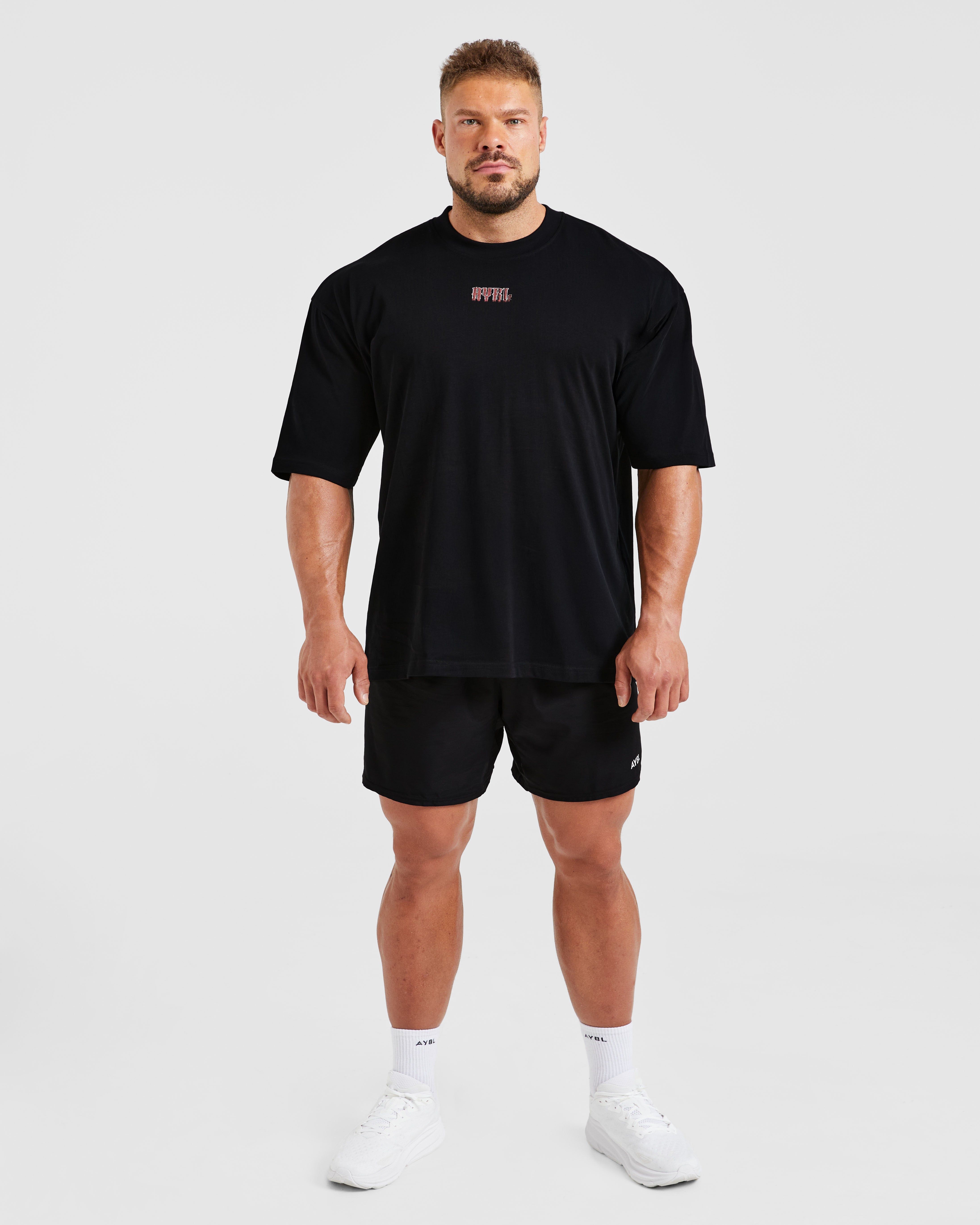 Wesley Vissers X The Dutch Oak Oversized T Shirt - Schwarz