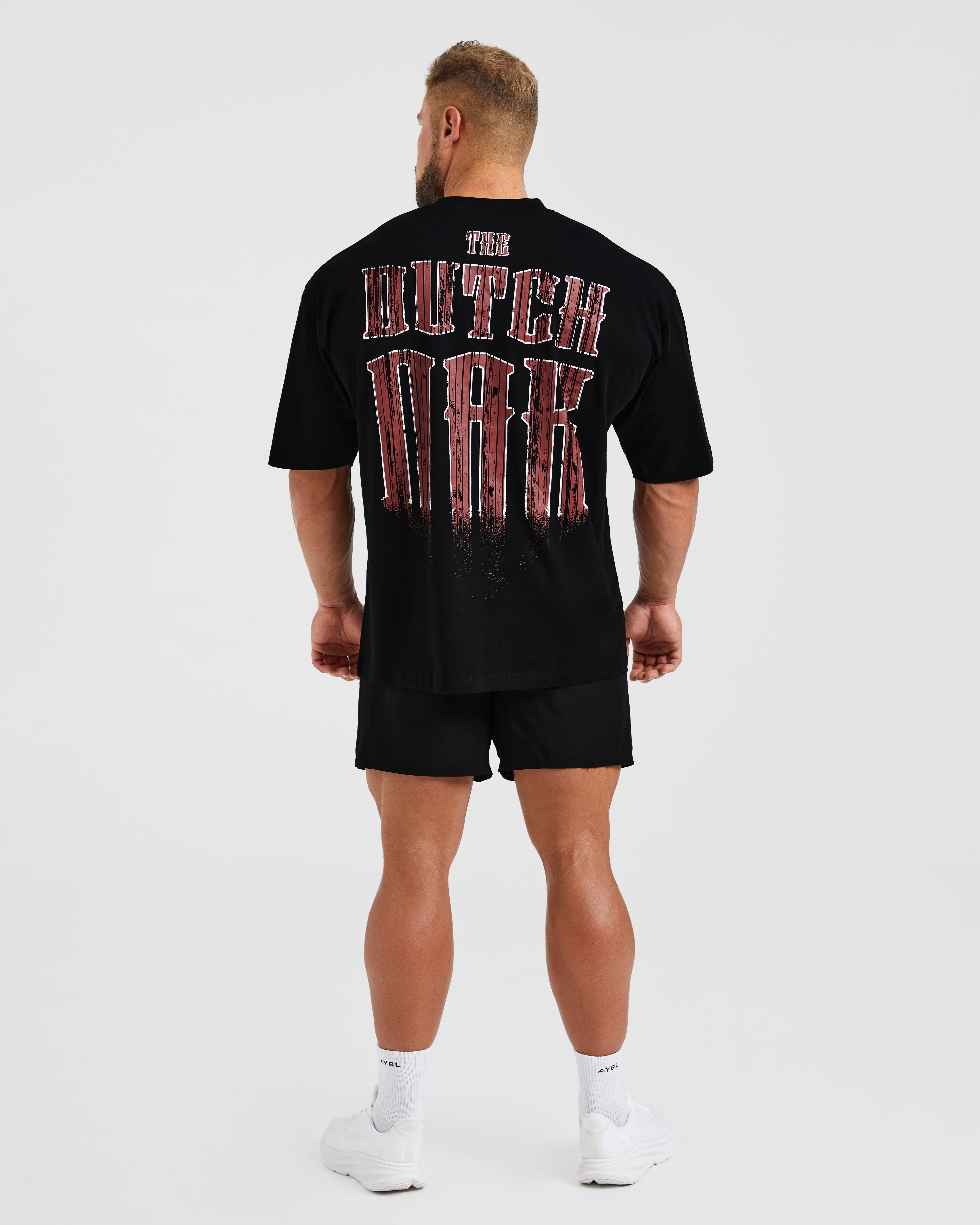 Wesley Vissers X The Dutch Oak Oversized T Shirt - Schwarz