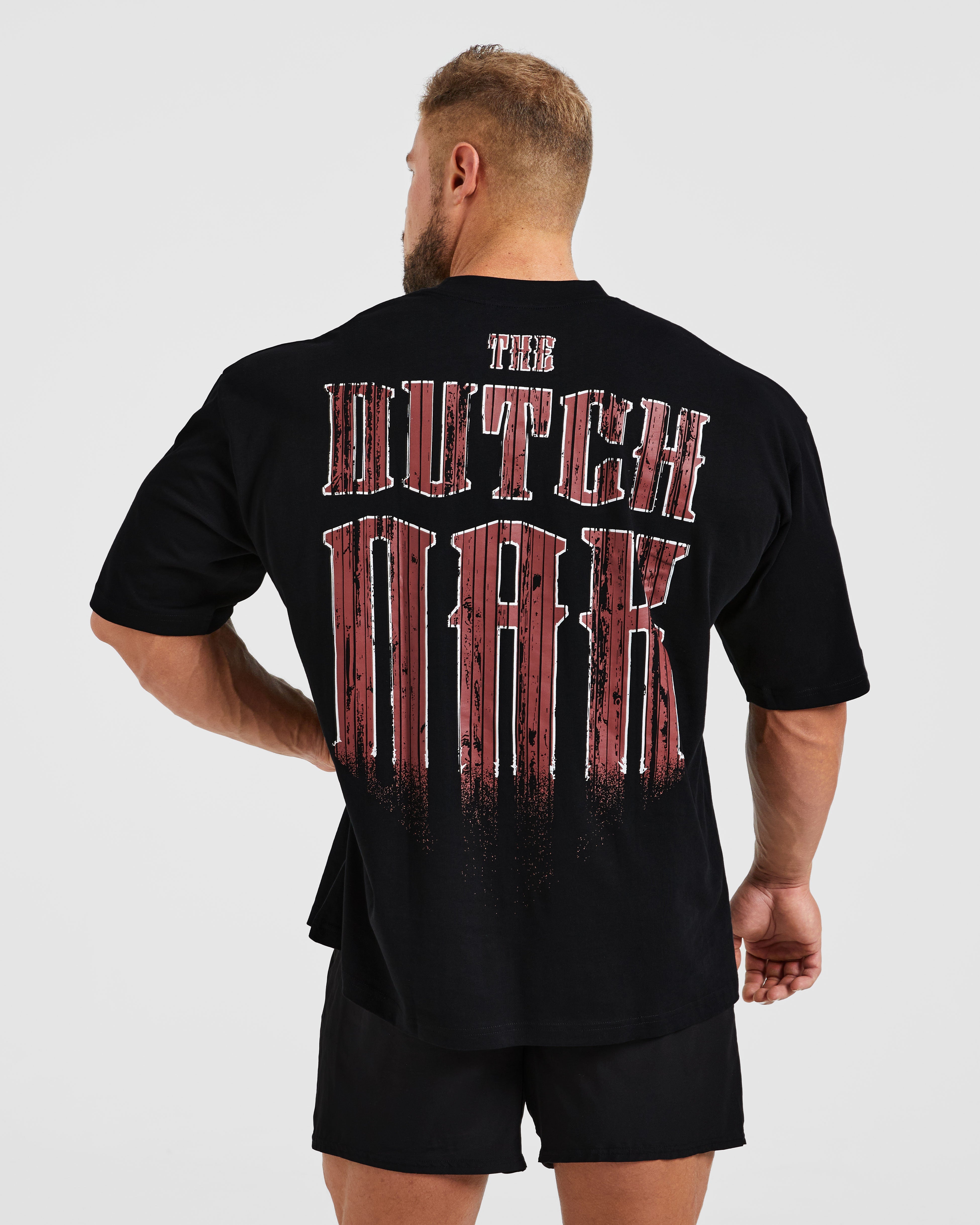 Wesley Vissers X The Dutch Oak Oversized T Shirt - Schwarz