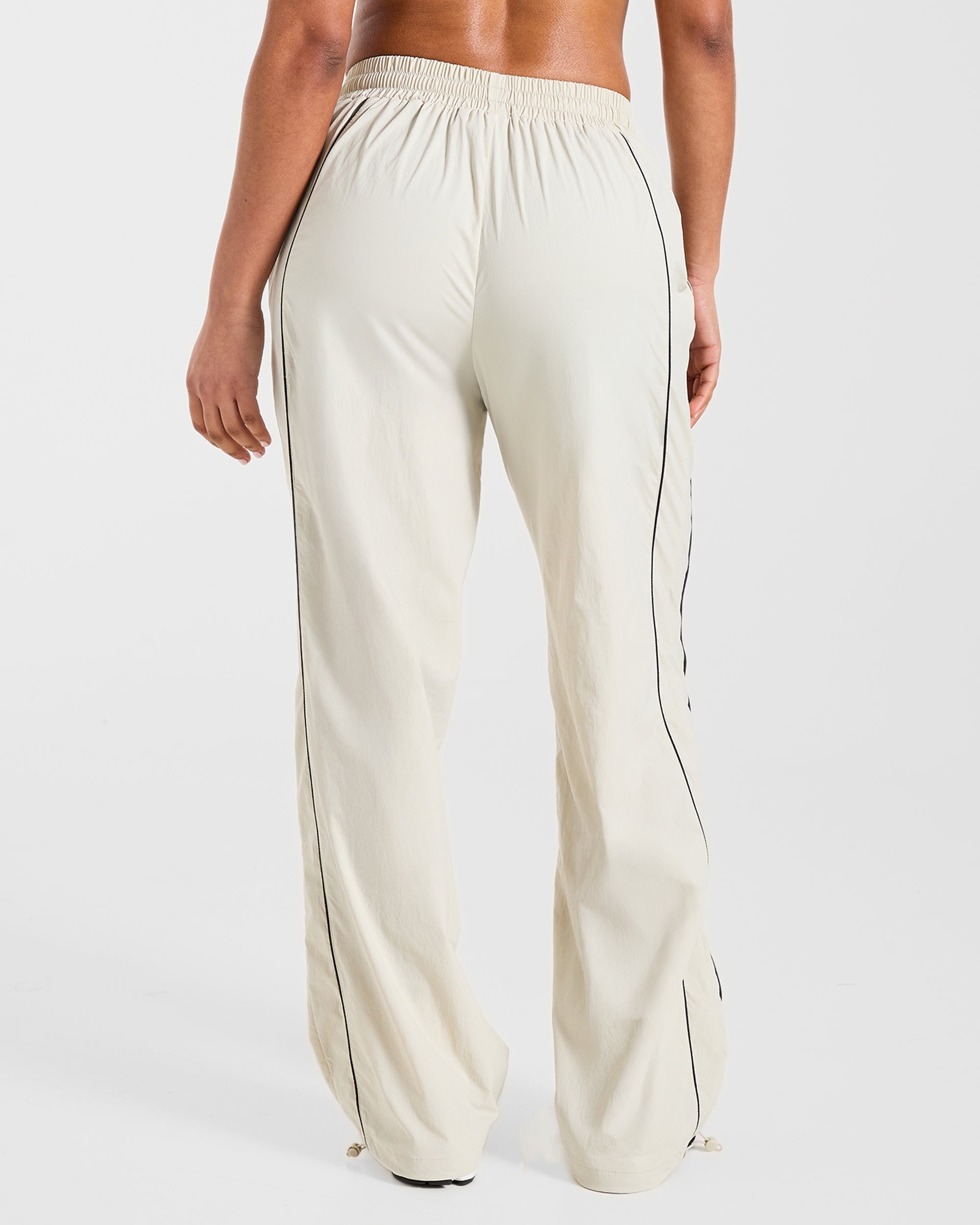 Retro Track Joggers - Off Weiß