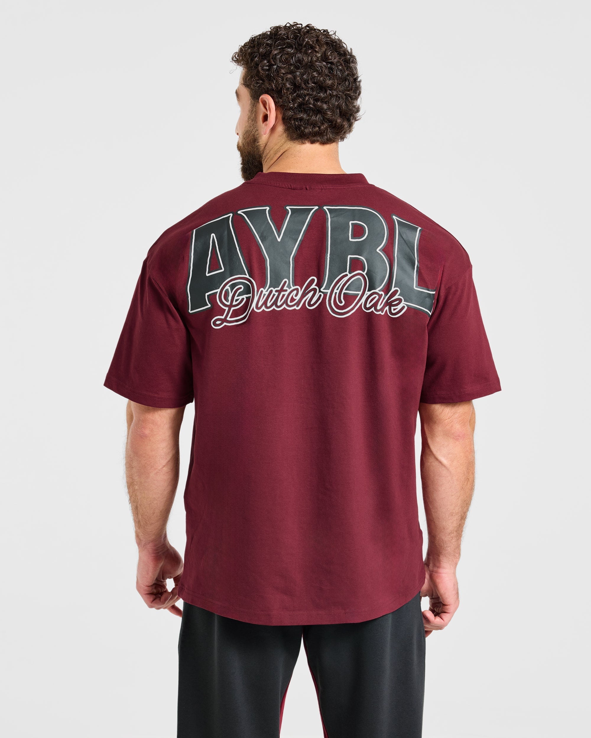 Wesley Vissers x AYBL Dutch Oak Oversized T Shirt - Port Rot