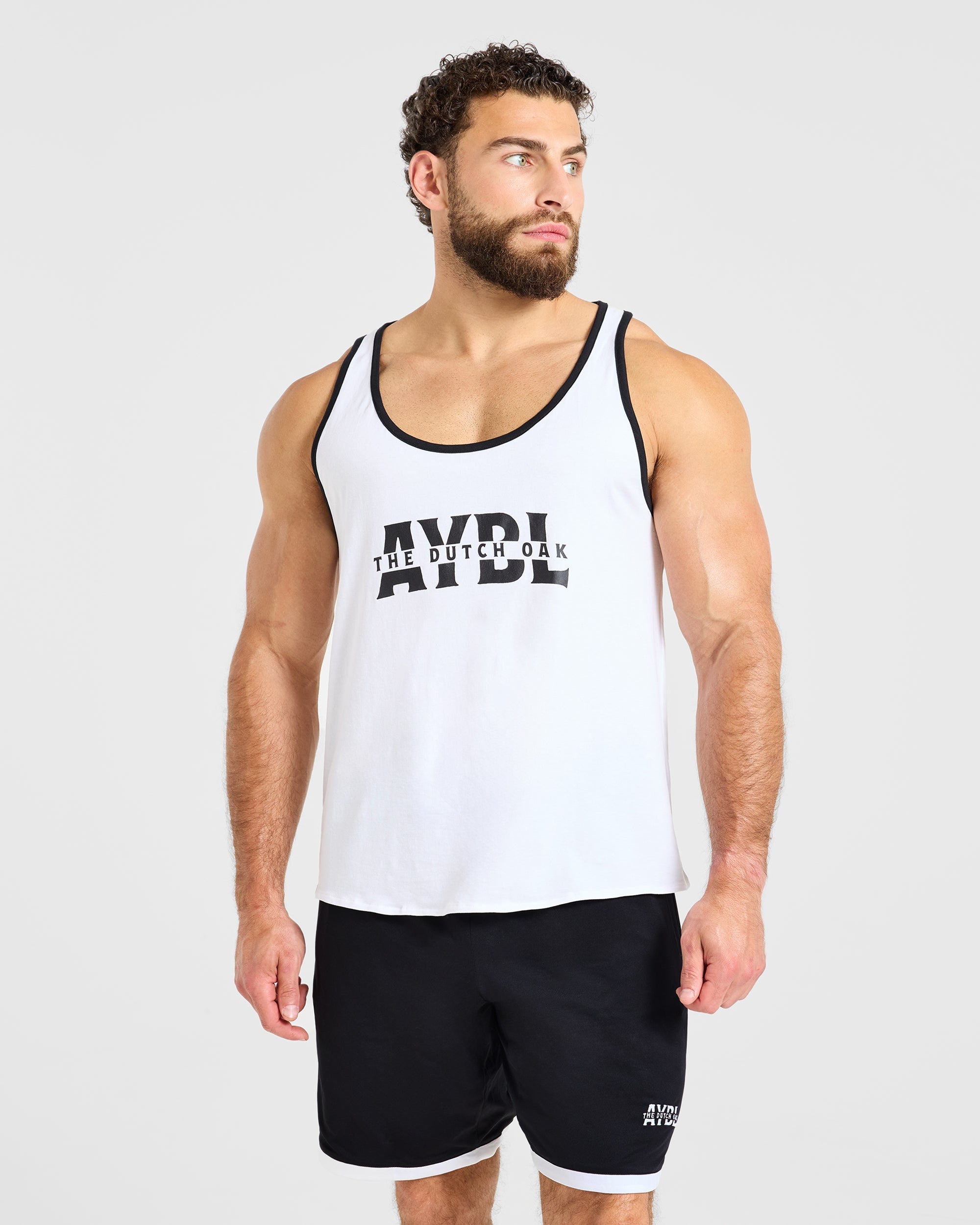 Wesley Vissers x Contrast Tank - Weiß