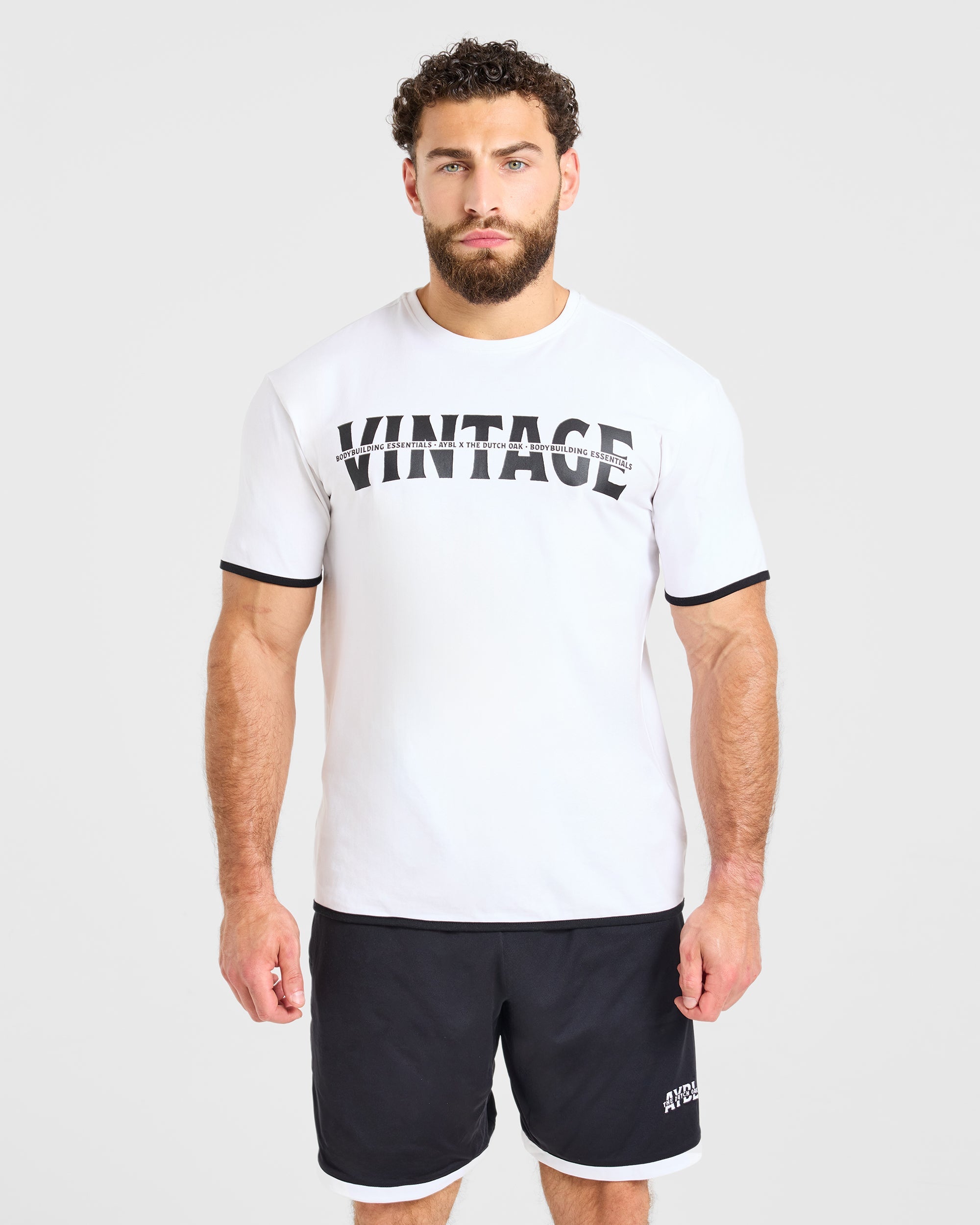 Wesley Vissers x Contrast T Shirt - Weiß
