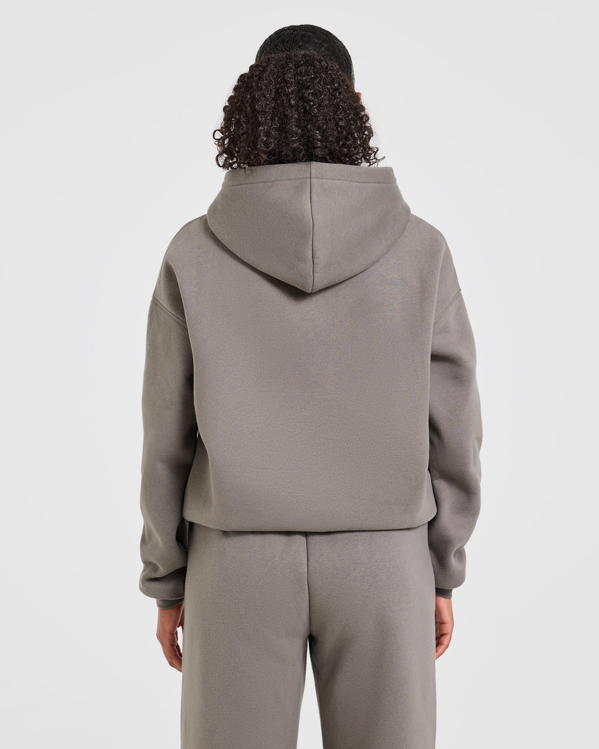 Varsity 2.0 Oversized Hoodie - Slate Braun