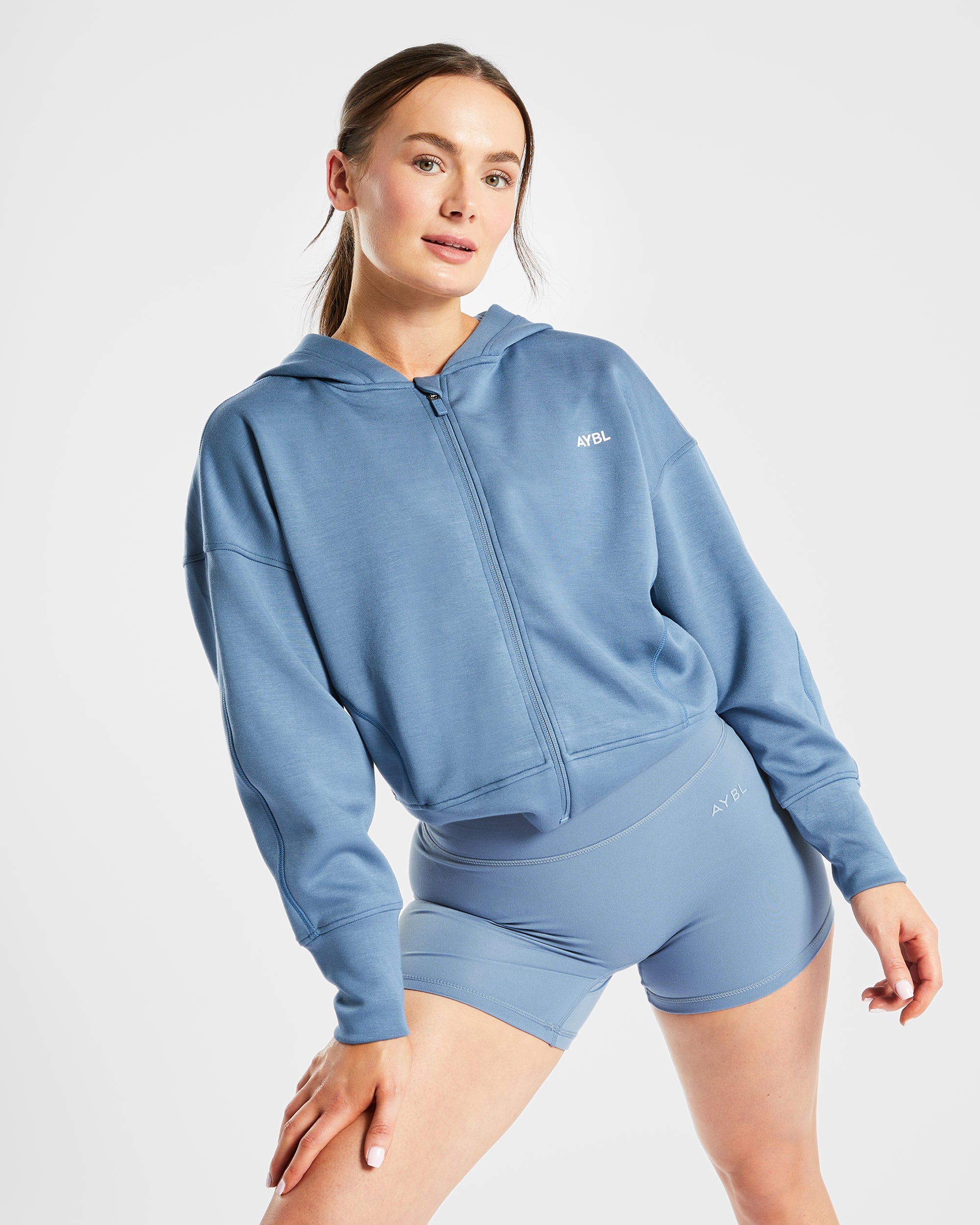 Zip Up Jacket - Blau
