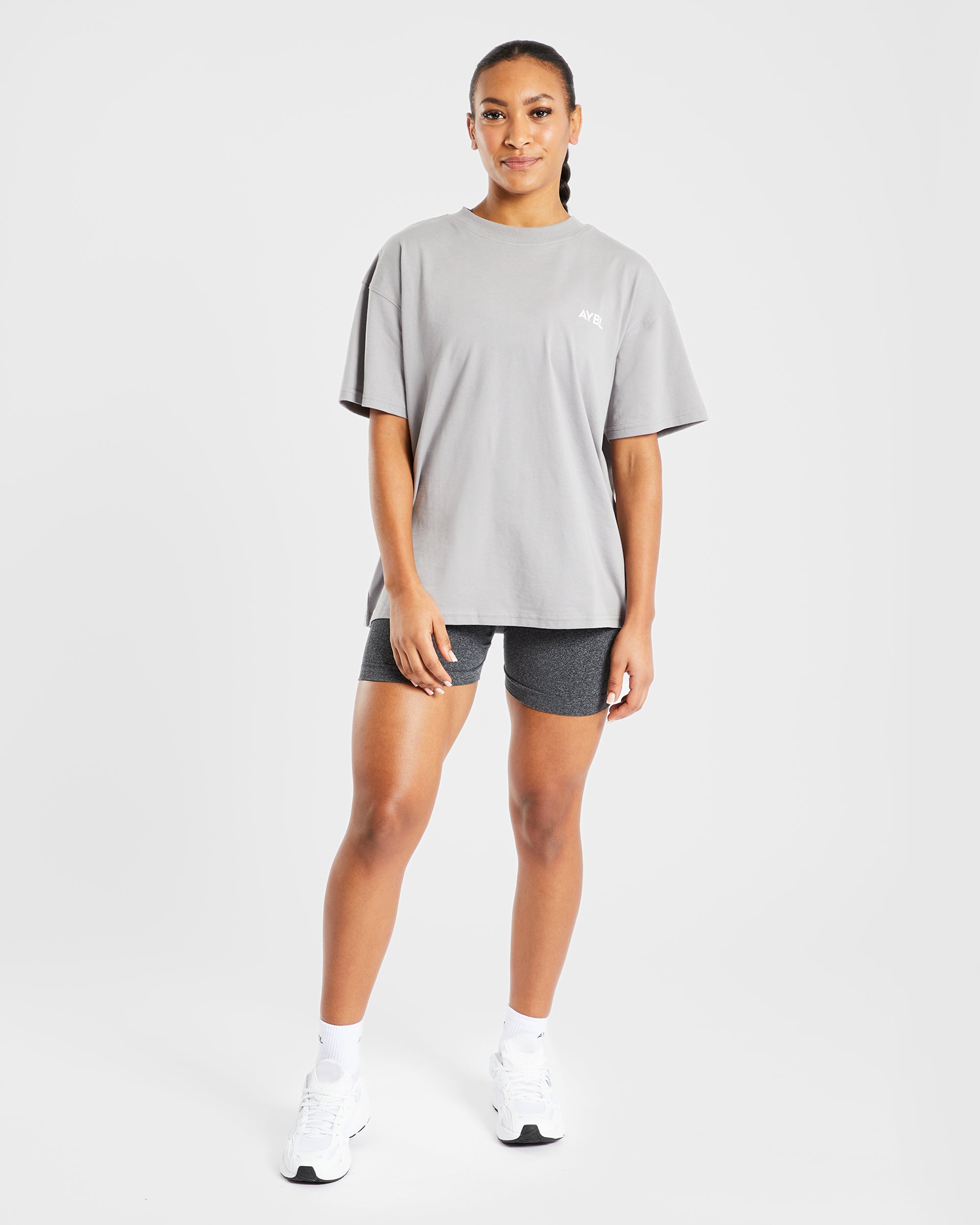 AYBL Club Oversized T Shirt - Grau