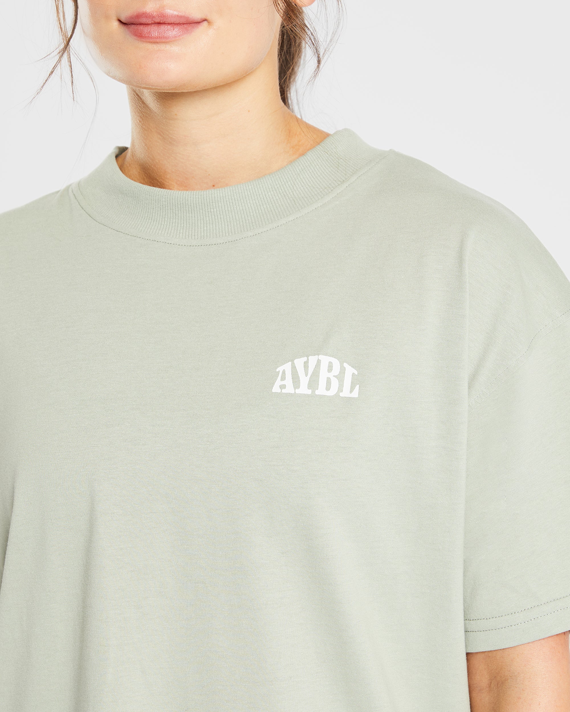 Mind Over Matter Oversized T Shirt - GrŸn