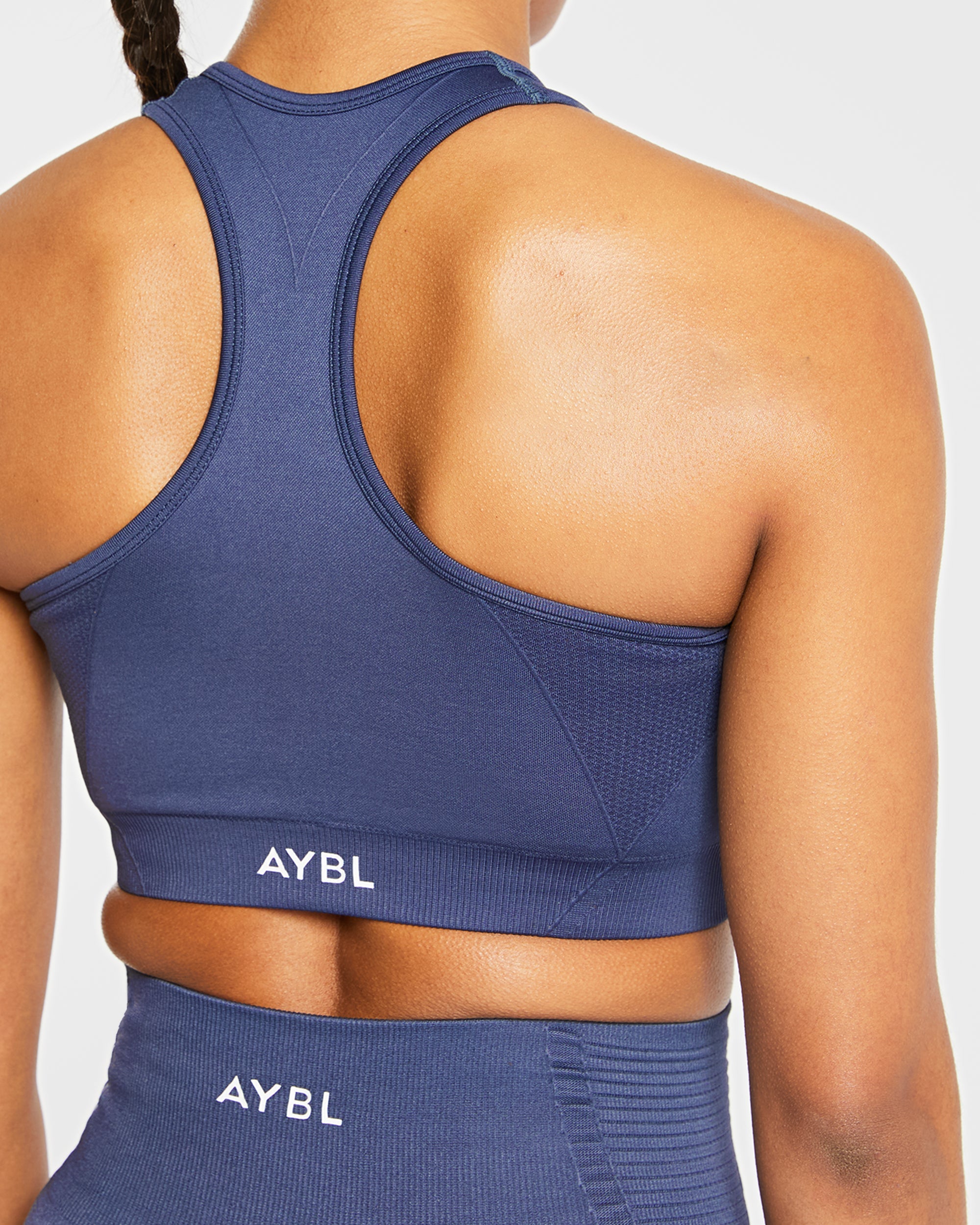 Balance V2 Seamless Sports Bra - Navy Blau
