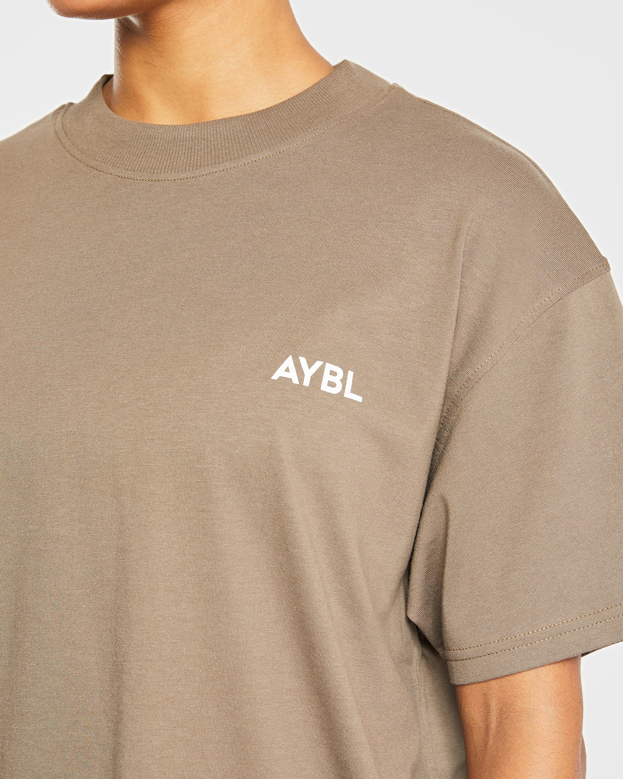 AYBL Club Oversized T Shirt - Braun