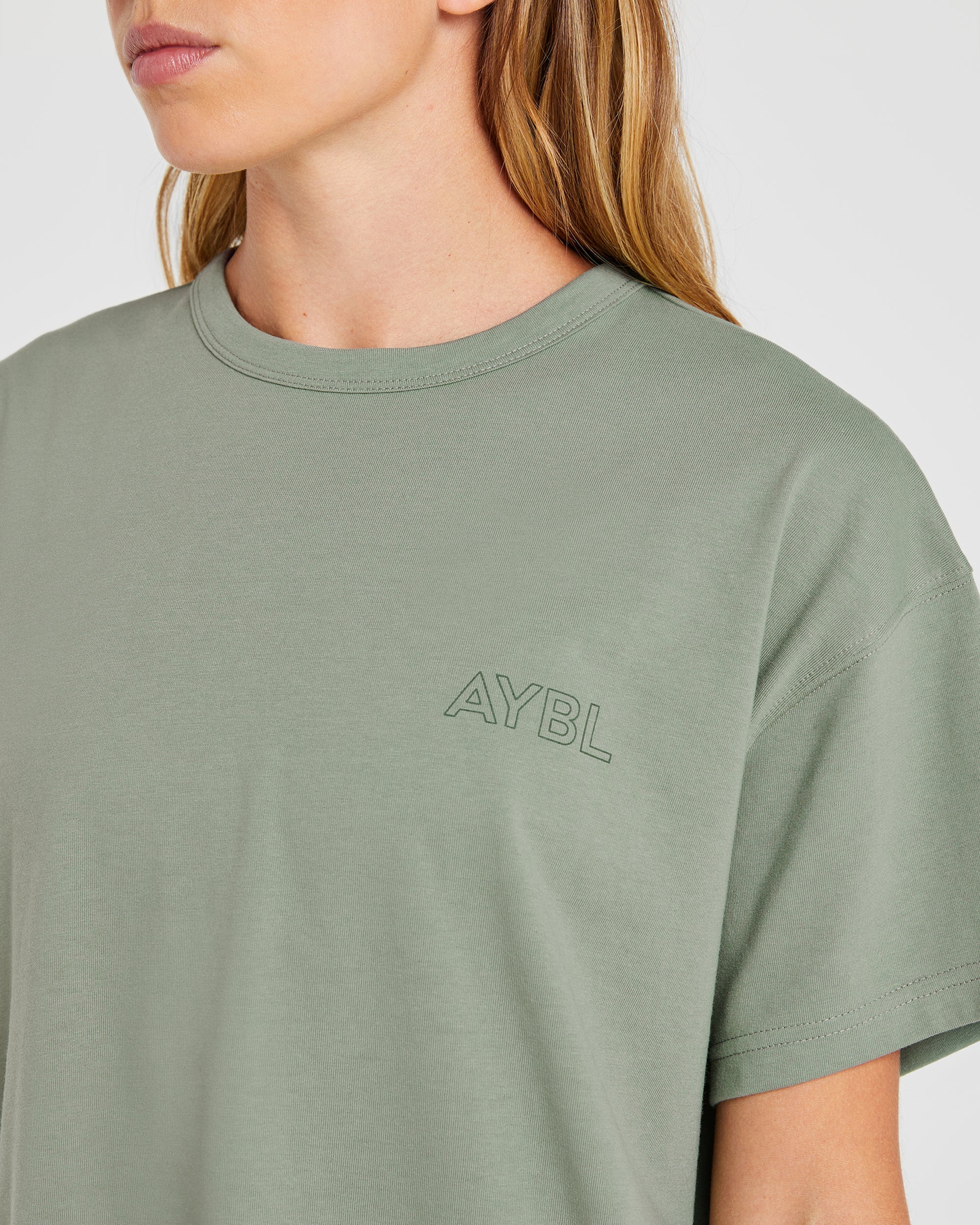 AYBL Athletics Oversized T Shirt - Grün