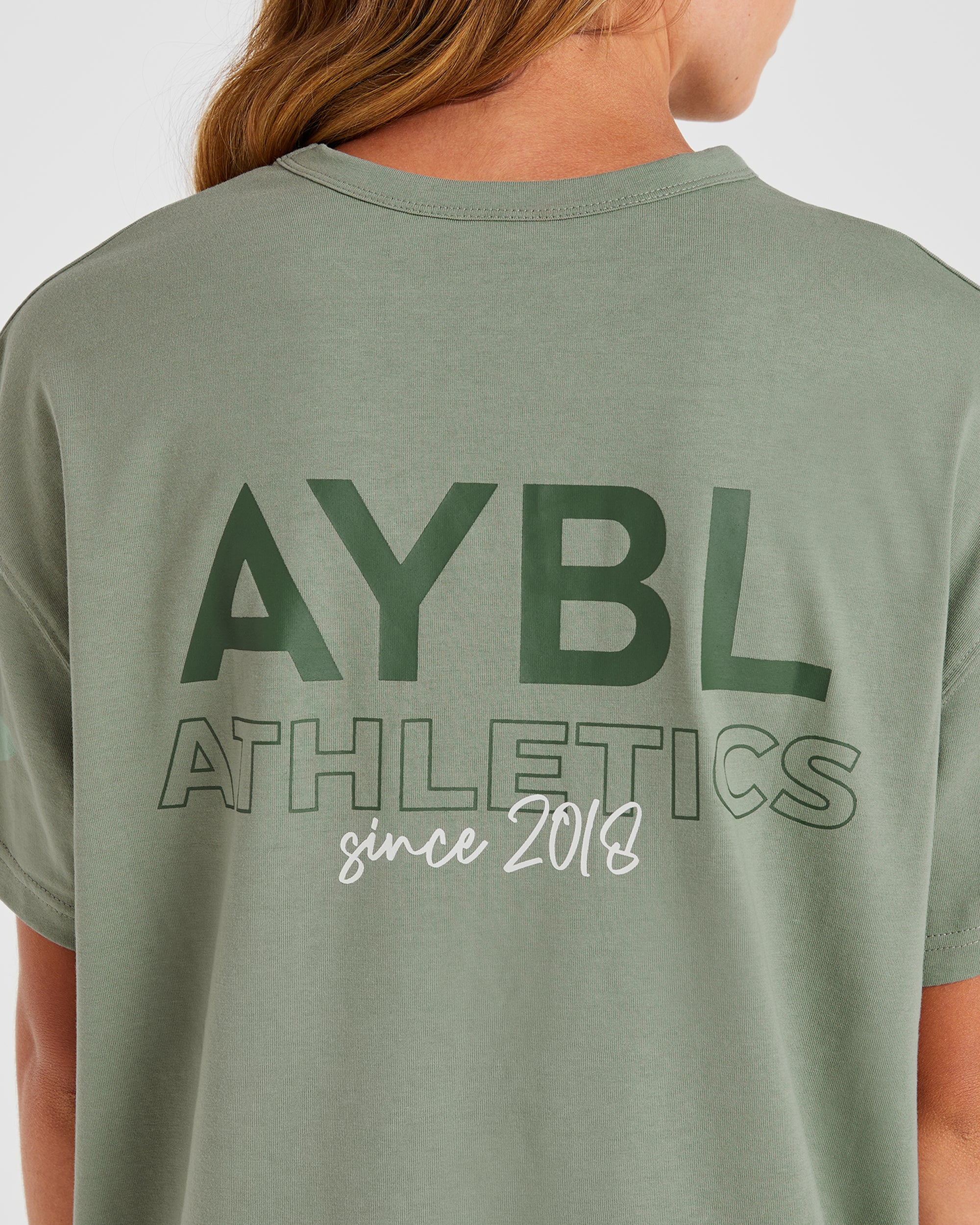 AYBL Athletics Oversized T Shirt - Grün