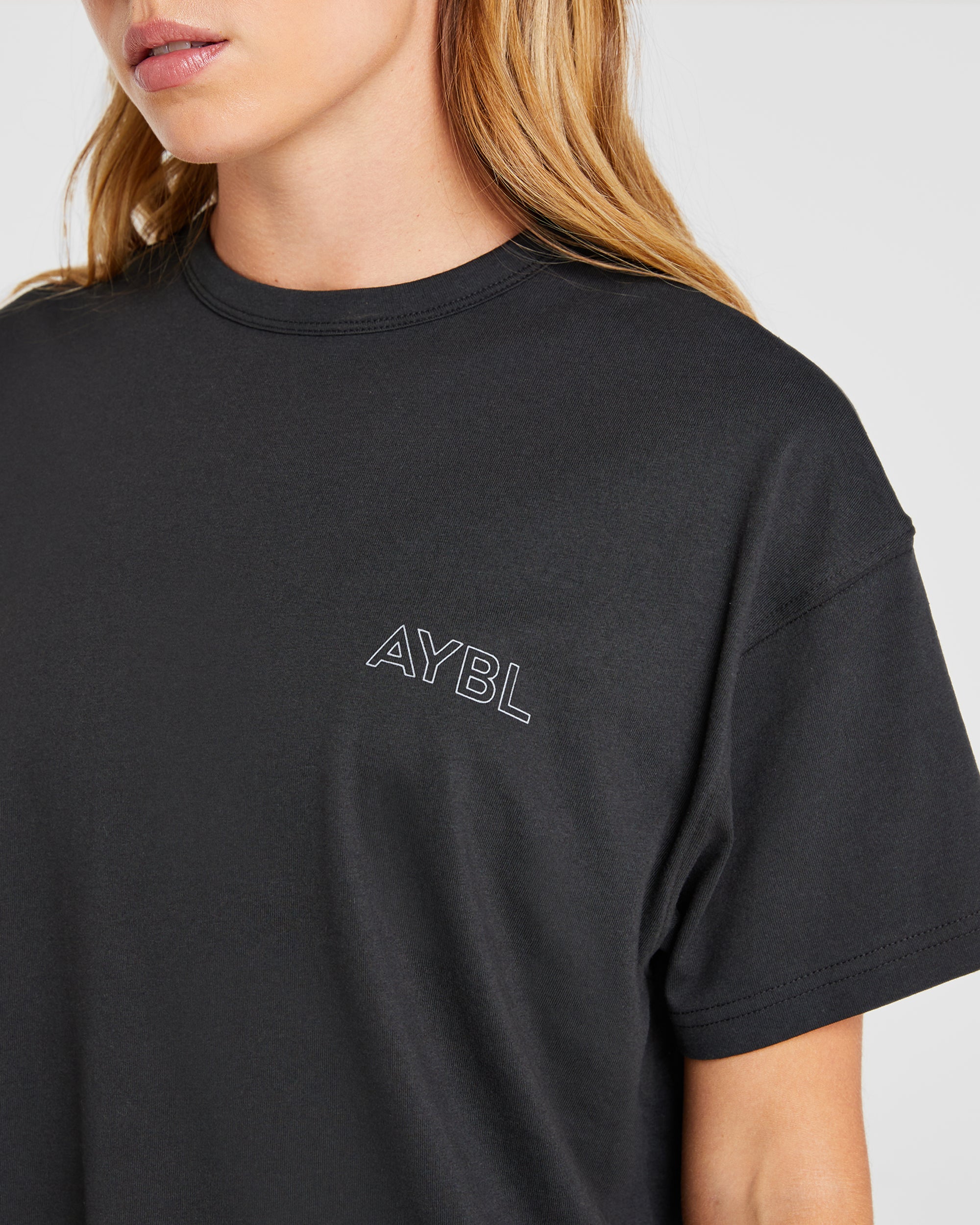AYBL Athletics Oversized T Shirt - Schwarz