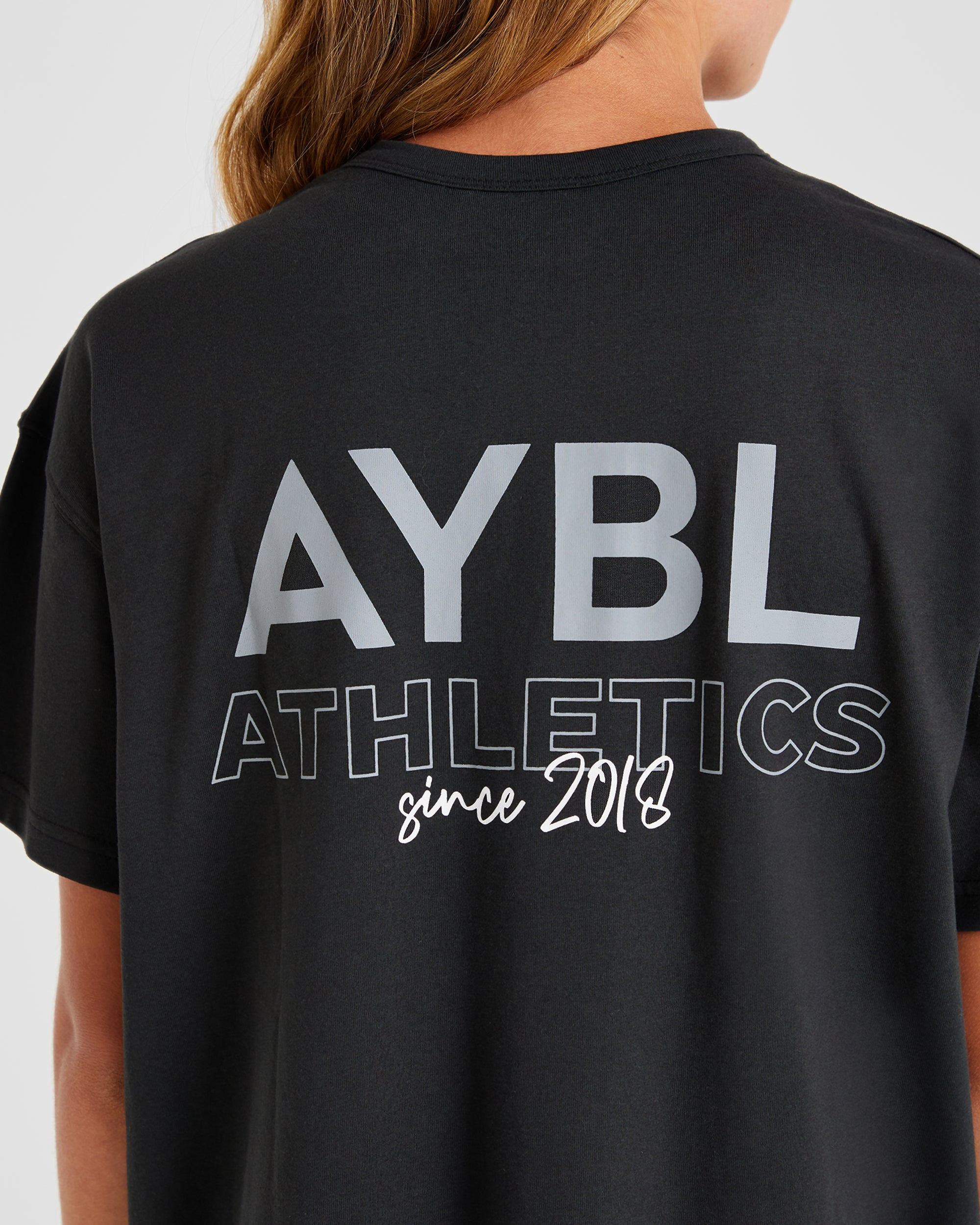AYBL Athletics Oversized T Shirt - Schwarz