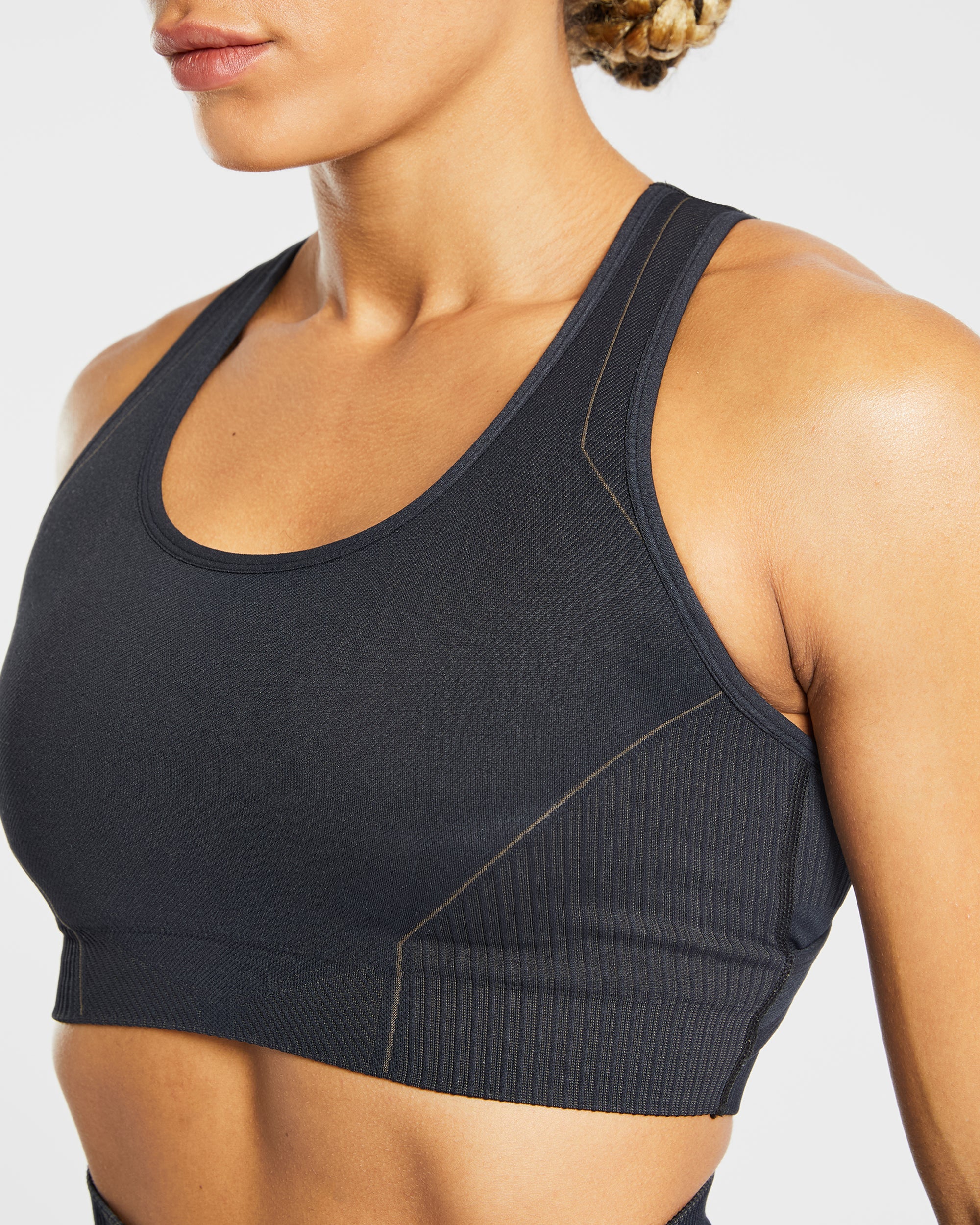 Reflex Seamless Sports Bra - Schwarz