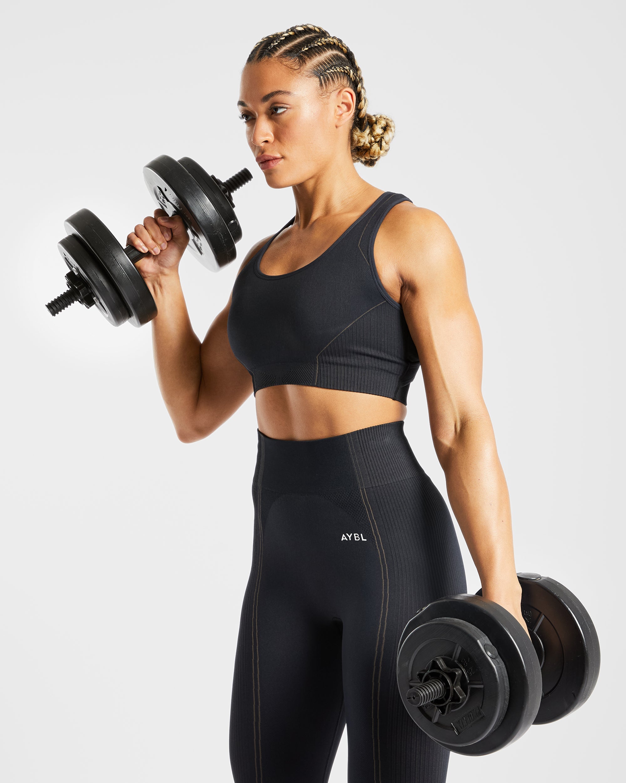 Reflex Seamless Leggings - Schwarz