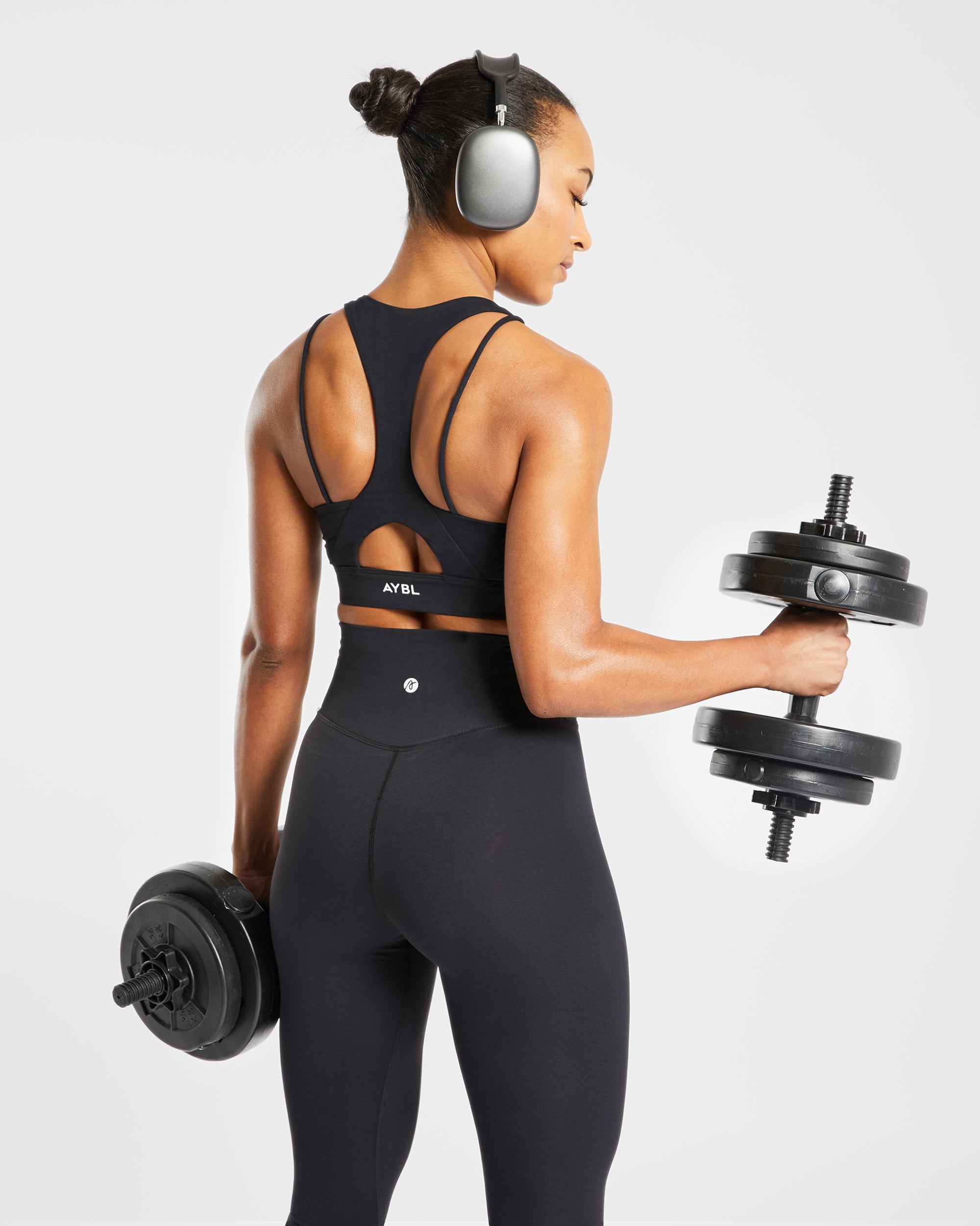 Core Sports Bra - Schwarz